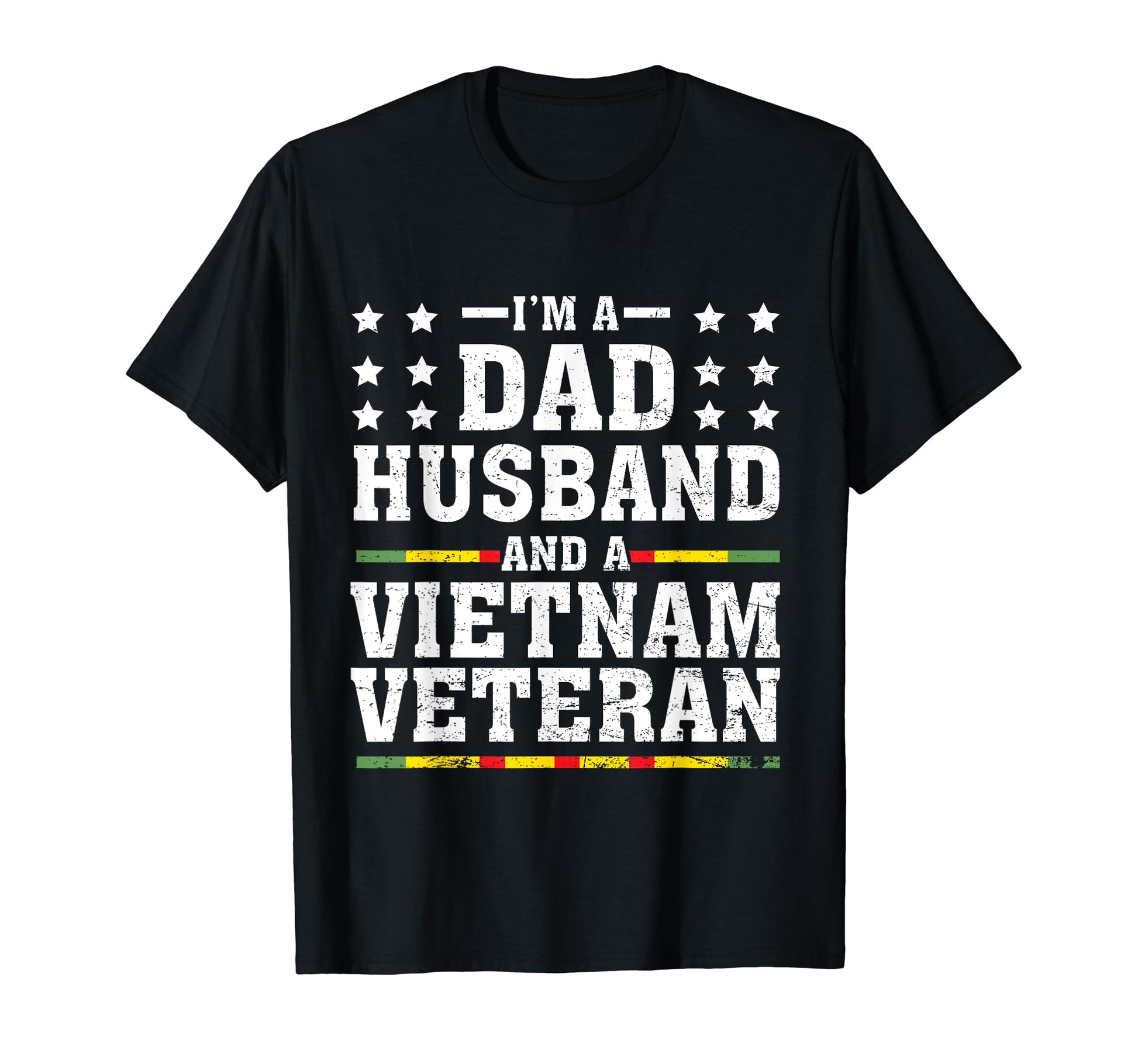 Im Dad Husband And Vietnam Veteran T-Shirt - Minimalist Print Men Women - T-Shirt, Sweatshirt, Hoodie