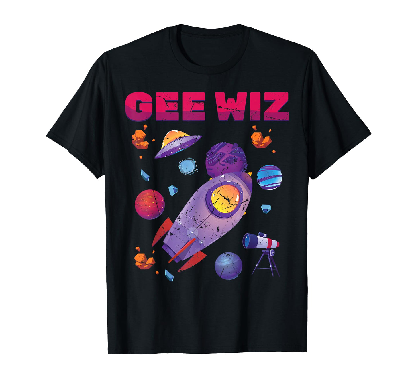 Gee Wiz Indie Aesthetic Pop Art Hippie T-Shirt - Unique Graphic for Adults - T-Shirt, Sweatshirt, Hoodie