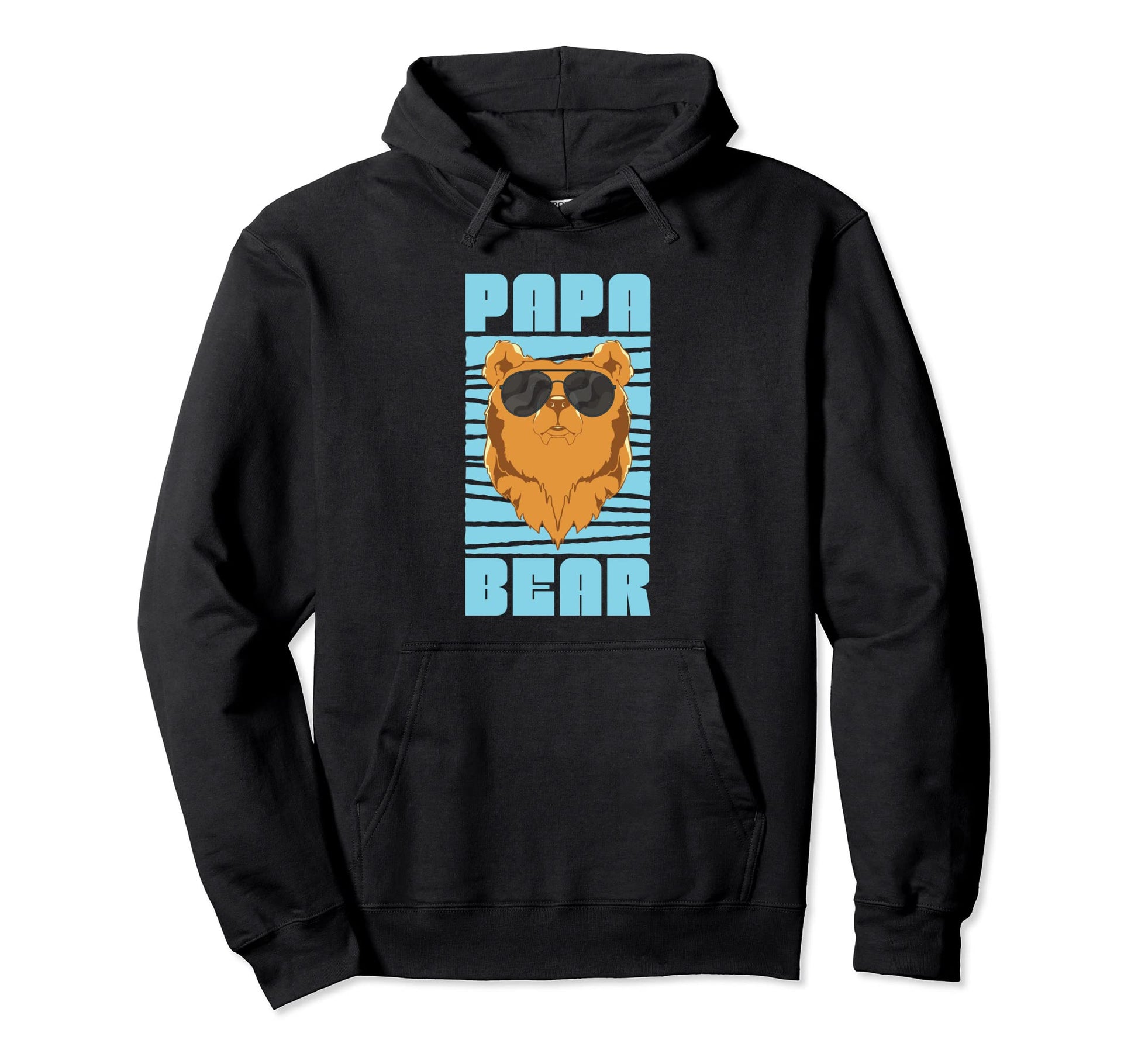 Daddy Bear Sunglasses Animal Family Hoodie - Casual Everyday Wear Unisex - T-Shirt, Sweatshirt, Hoodie
