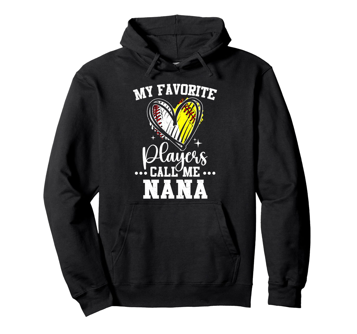 My Favorite Baseball Softball Hoodie - Casual Everyday Wear for Adults - T-Shirt, Sweatshirt, Hoodie