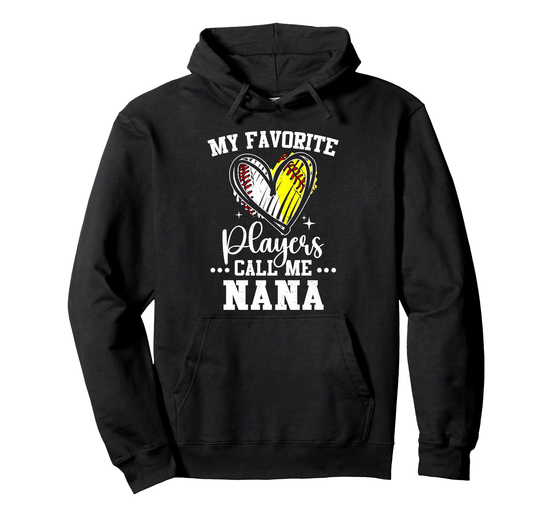My Favorite Baseball Softball Hoodie - Casual Everyday Wear for Adults - T-Shirt, Sweatshirt, Hoodie