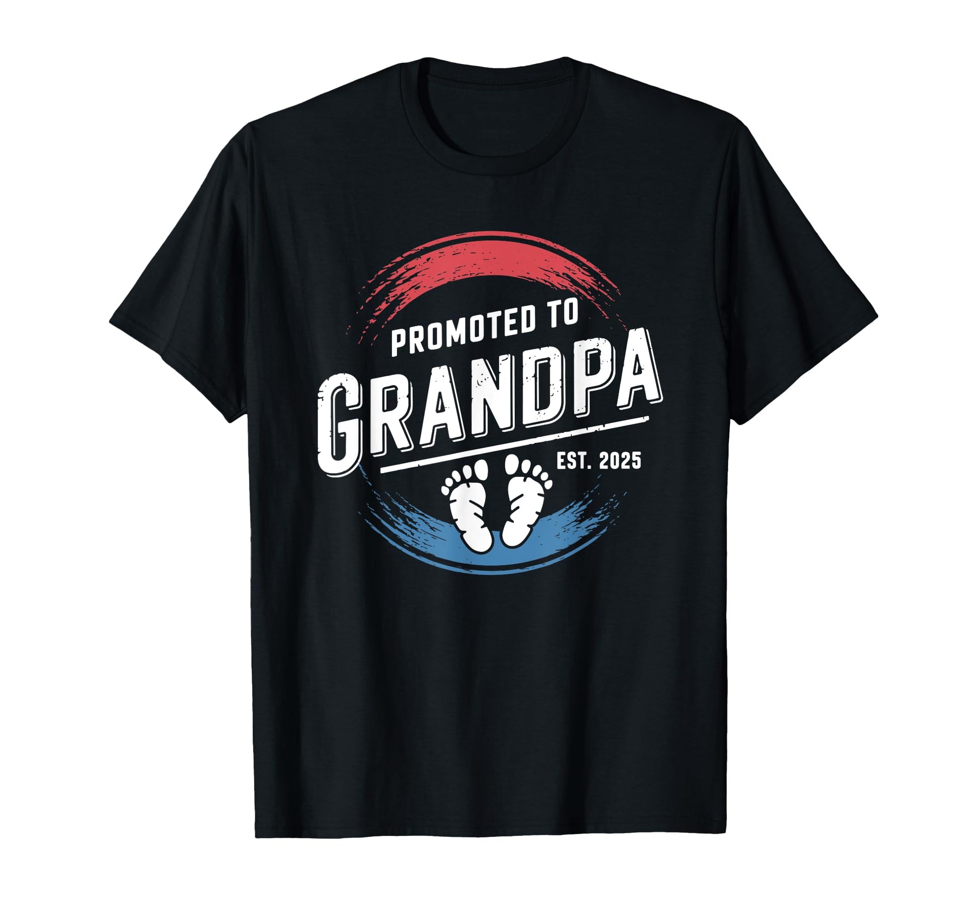 Pregnancy Gender Reveal Grandpa 2025 Hoodie - Minimalist Print Unisex - T-Shirt, Sweatshirt, Hoodie