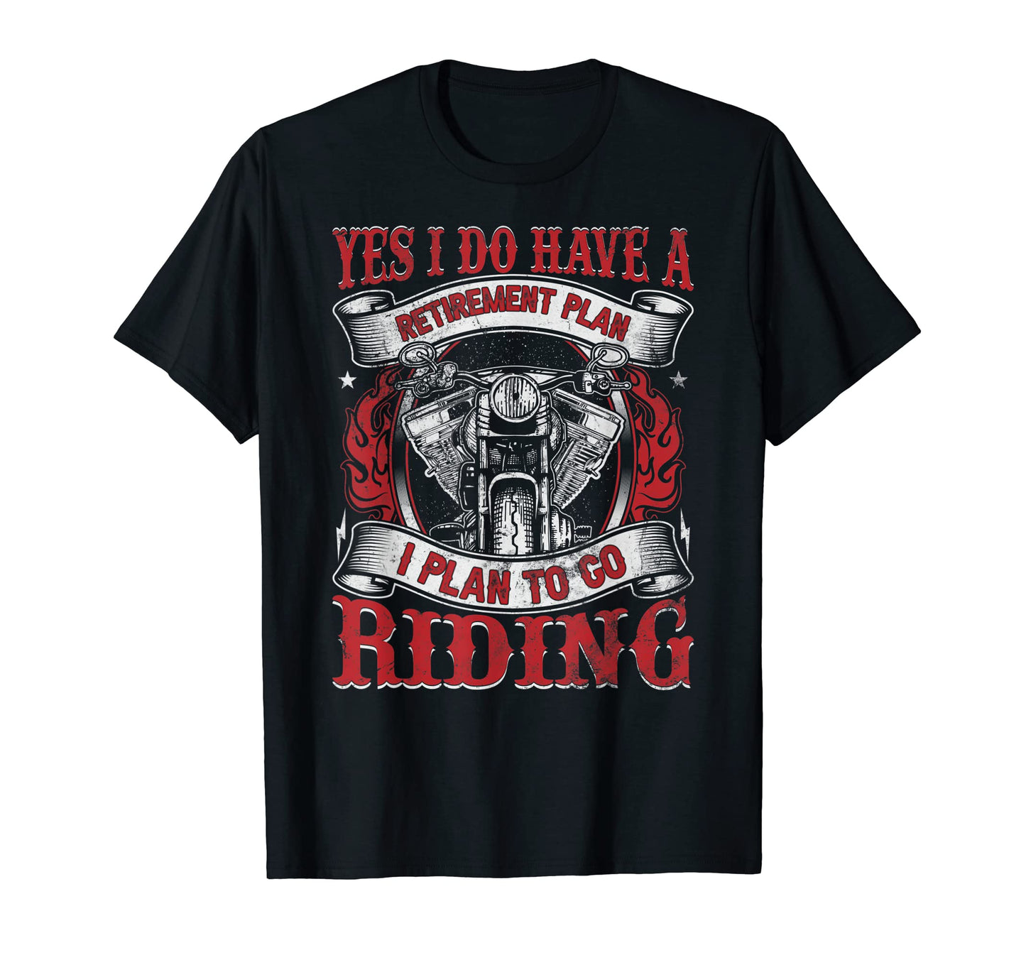 Retirement Outfit Motorcycle T-Shirt - Casual Everyday Wear for Adults - T-Shirt, Sweatshirt, Hoodie