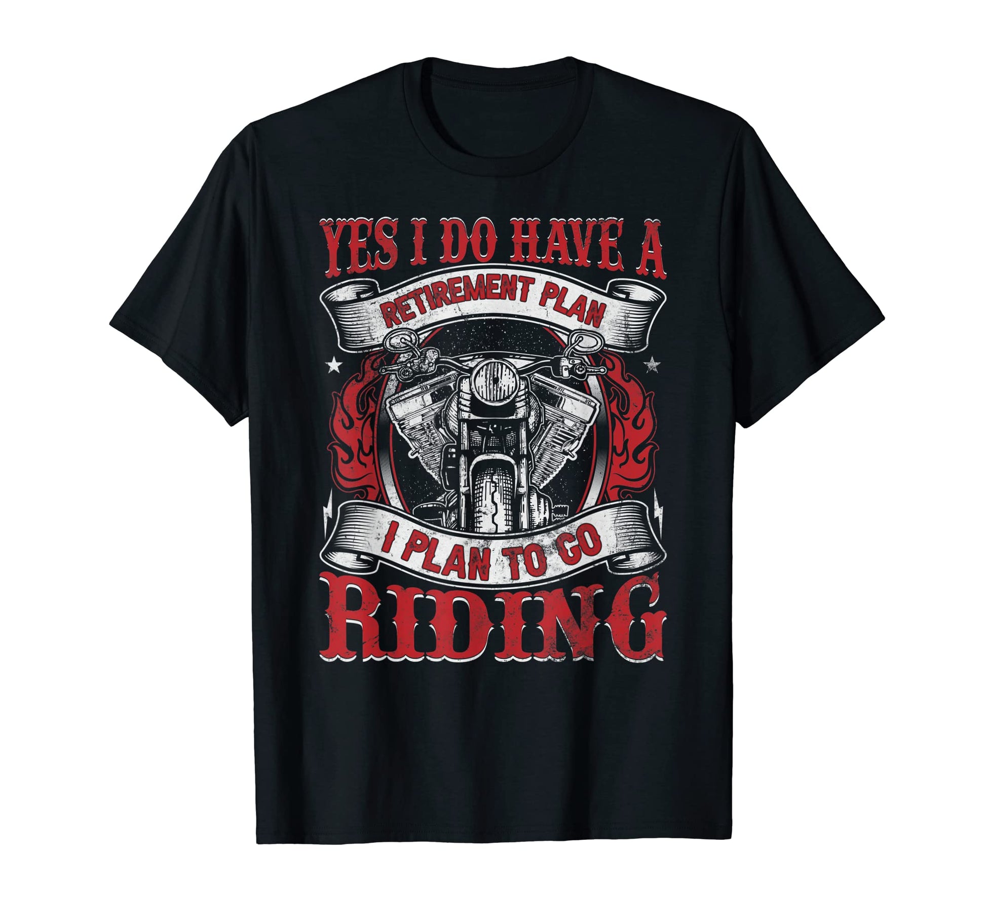 Retirement Outfit Motorcycle T-Shirt - Casual Everyday Wear for Adults - T-Shirt, Sweatshirt, Hoodie