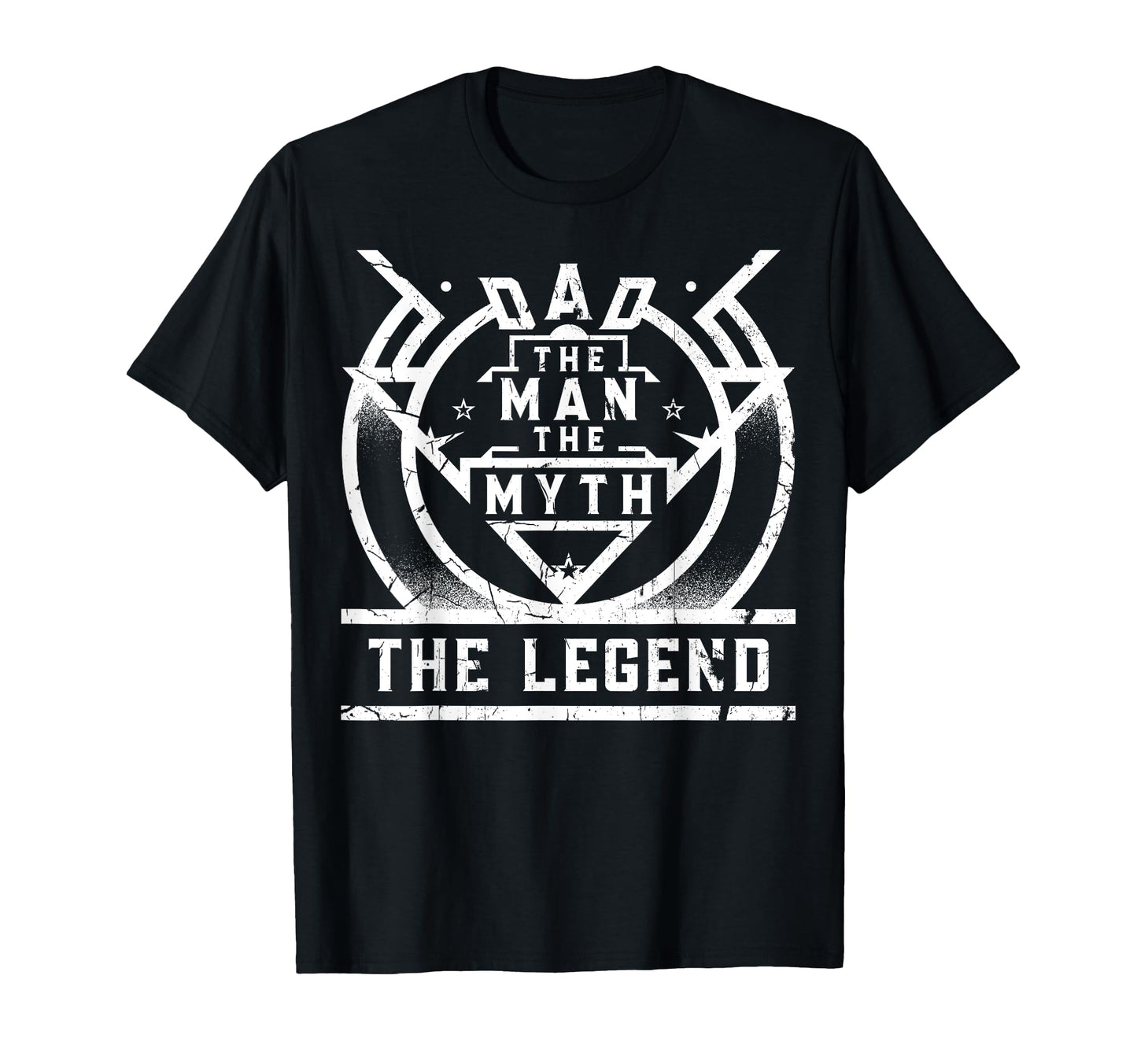 Fathers Day Worlds Best Dad Myth Legend T-Shirt - Novelty Apparel Unisex - T-Shirt, Sweatshirt, Hoodie