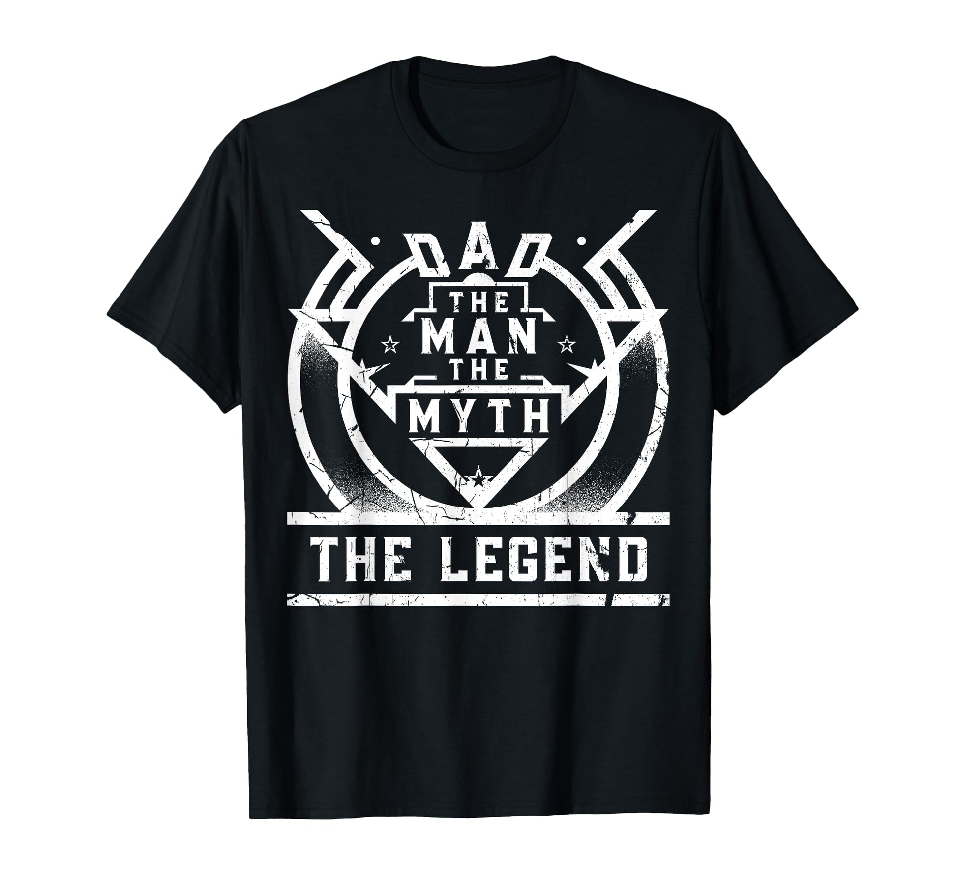 Fathers Day Worlds Best Dad Myth Legend T-Shirt - Novelty Apparel Unisex - T-Shirt, Sweatshirt, Hoodie