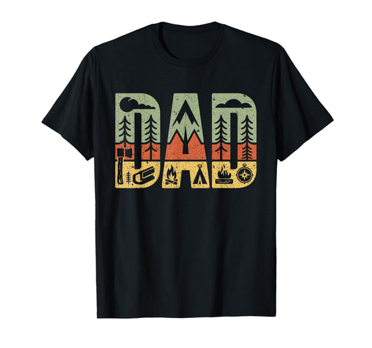 Bushcraft Camping Outdoor Survival T-Shirt - Fun Novelty Design for Adults - T-Shirt, Sweatshirt, Hoodie
