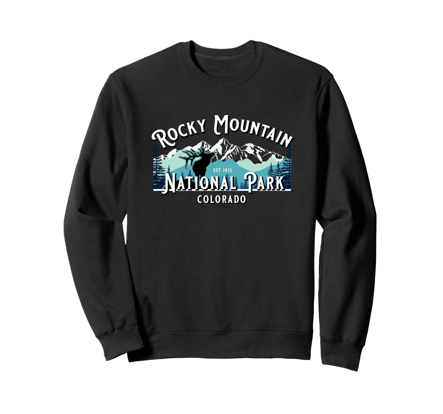 Rocky Mountain National Park Sweatshirt - Aesthetic Graphic Men Women - T-Shirt, Sweatshirt, Hoodie