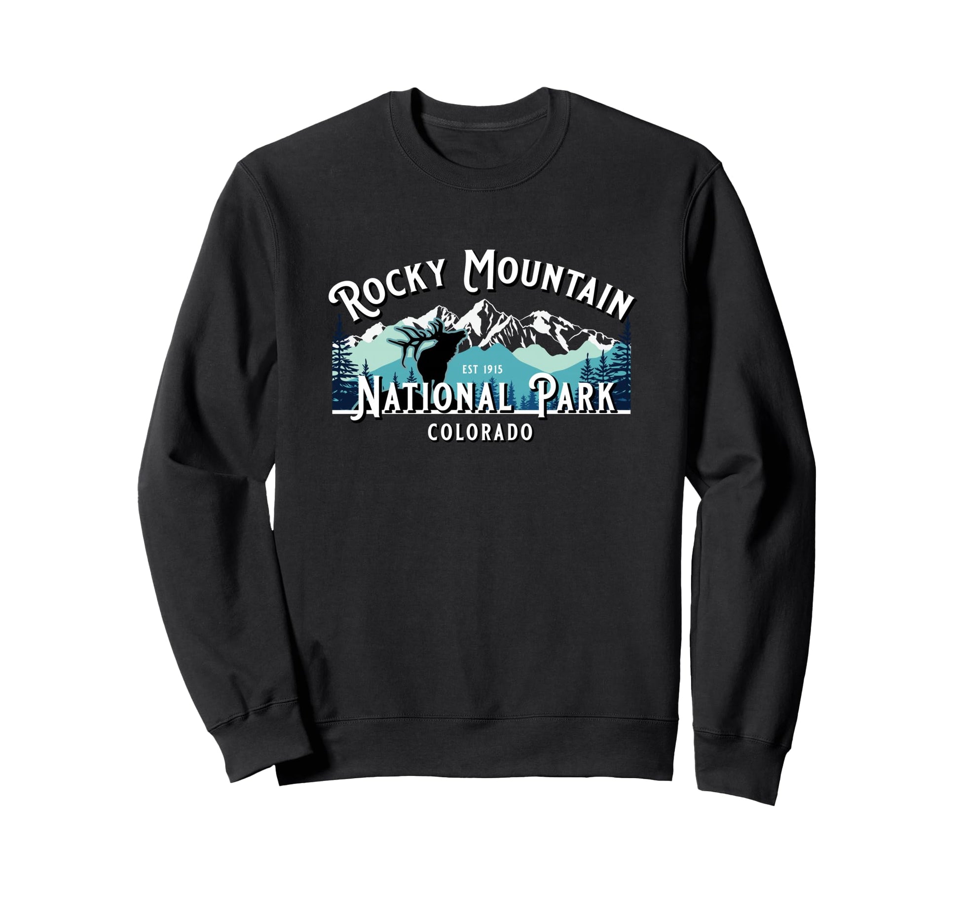 Rocky Mountain National Park Sweatshirt - Aesthetic Graphic Men Women - T-Shirt, Sweatshirt, Hoodie