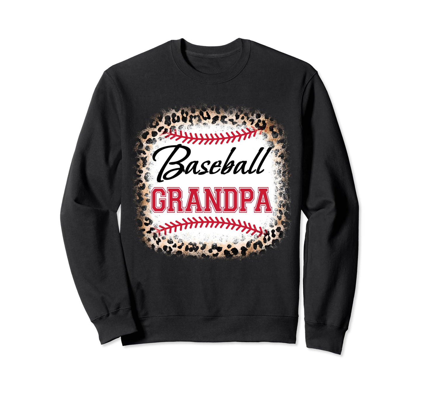 Baseball Grandpa Dad Papa Fathers Day Sweatshirt - Graphic Print Unisex - T-Shirt, Sweatshirt, Hoodie