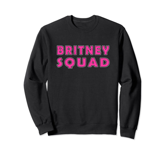 Britney Squad Pop Culture Support Sweatshirt - Unique Graphic for Adults - T-Shirt, Sweatshirt, Hoodie