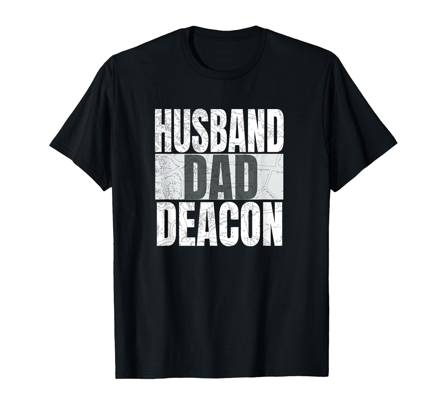 Husband Dad Deacon Catholic Fathers T-Shirt - Unique Graphic Unisex - T-Shirt, Sweatshirt, Hoodie