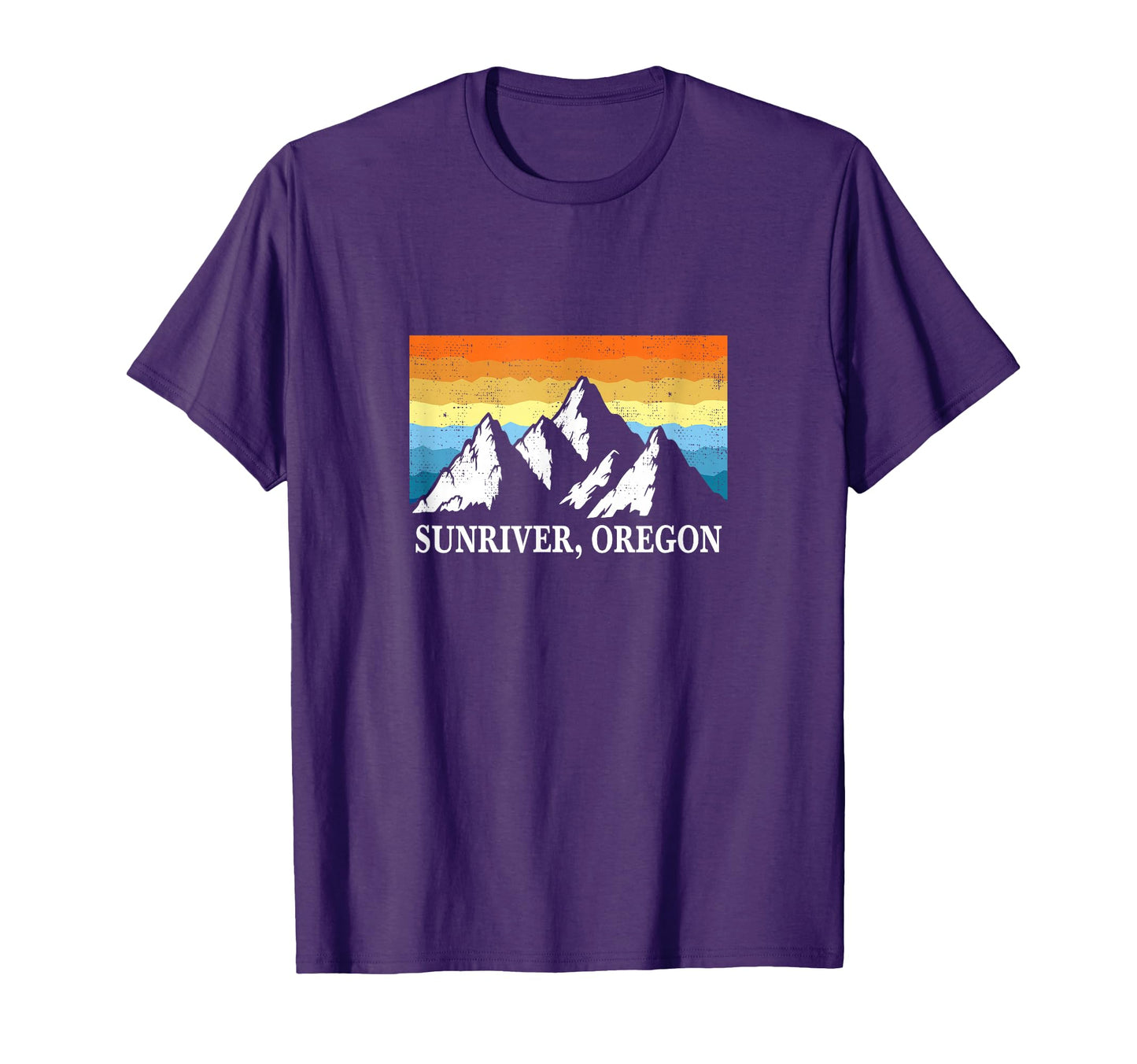Sunriver Oregon Mountain Hiking Souvenir T-Shirt - Graphic Print Men Women - T-Shirt, Sweatshirt, Hoodie