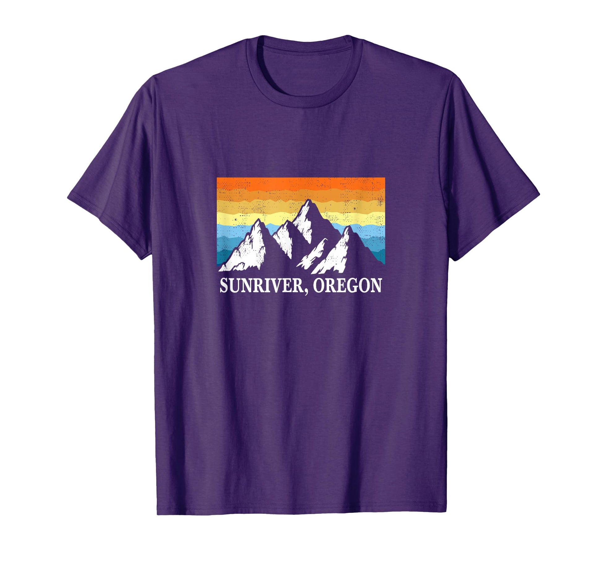 Sunriver Oregon Mountain Hiking Souvenir T-Shirt - Graphic Print Men Women - T-Shirt, Sweatshirt, Hoodie