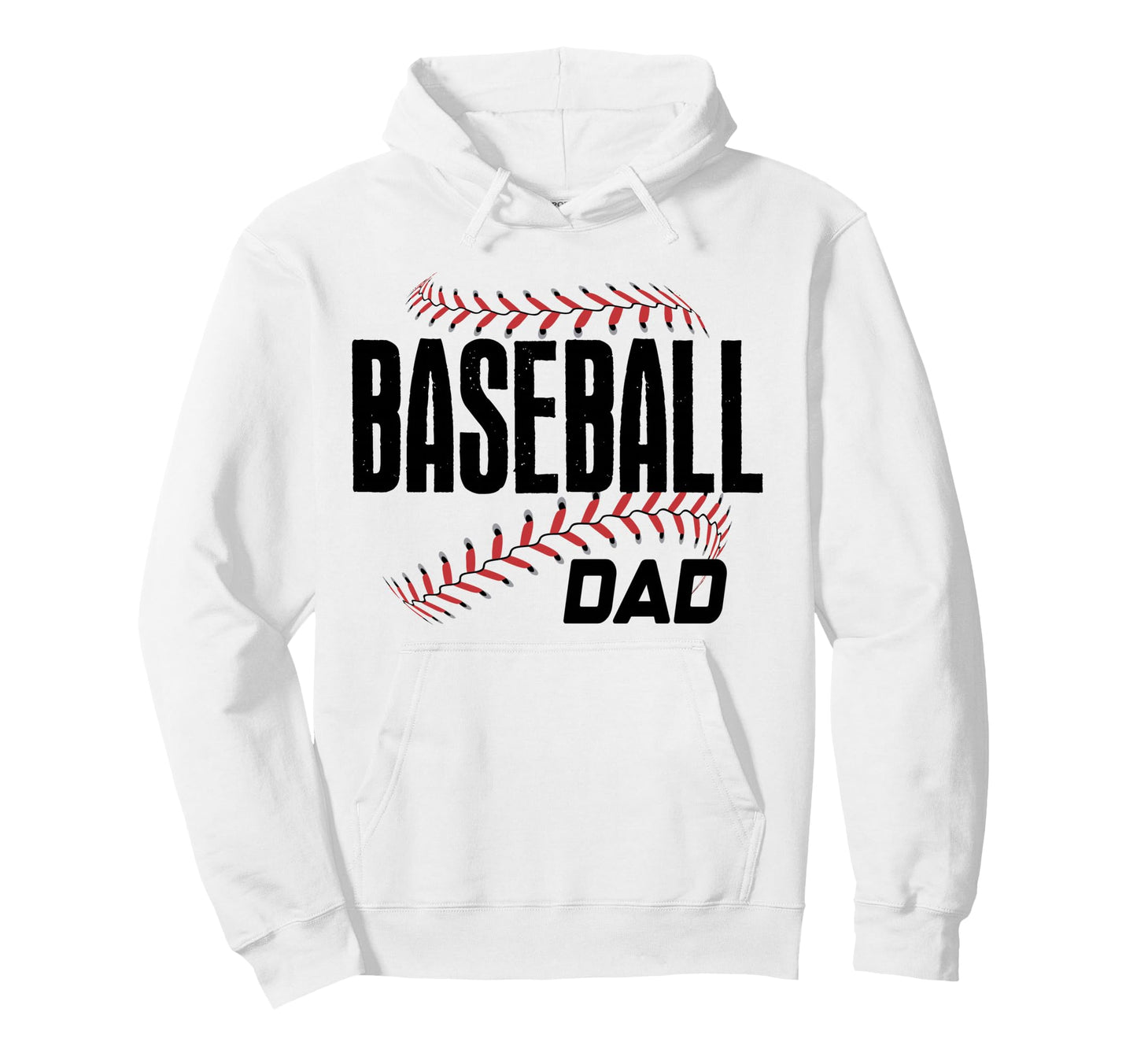 Baseball Dad Game Day Mascot Sports Team Hoodie - Streetwear Style Unisex - T-Shirt, Sweatshirt, Hoodie