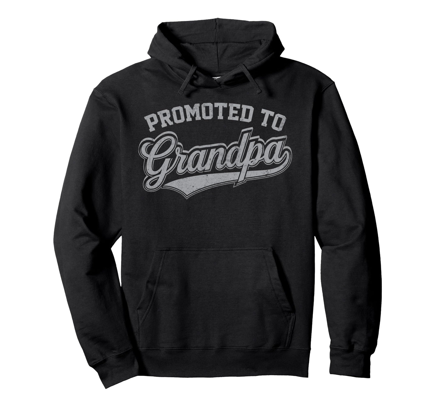 Promoted To Grandpa Grandparents Hoodie - Fun Novelty Design Unisex - T-Shirt, Sweatshirt, Hoodie
