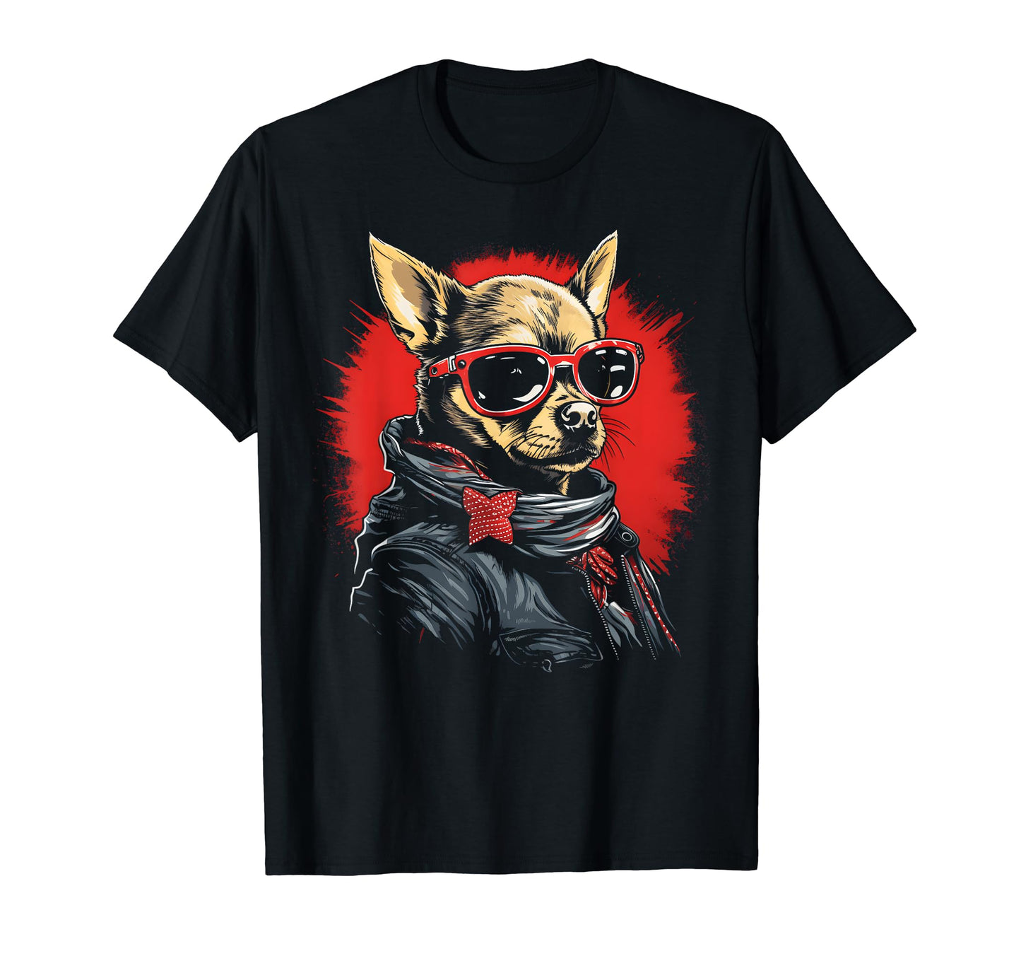 Motorcycle Dad Biker Dog Funny T-Shirt - Fun Novelty Design for Adults - T-Shirt, Sweatshirt, Hoodie