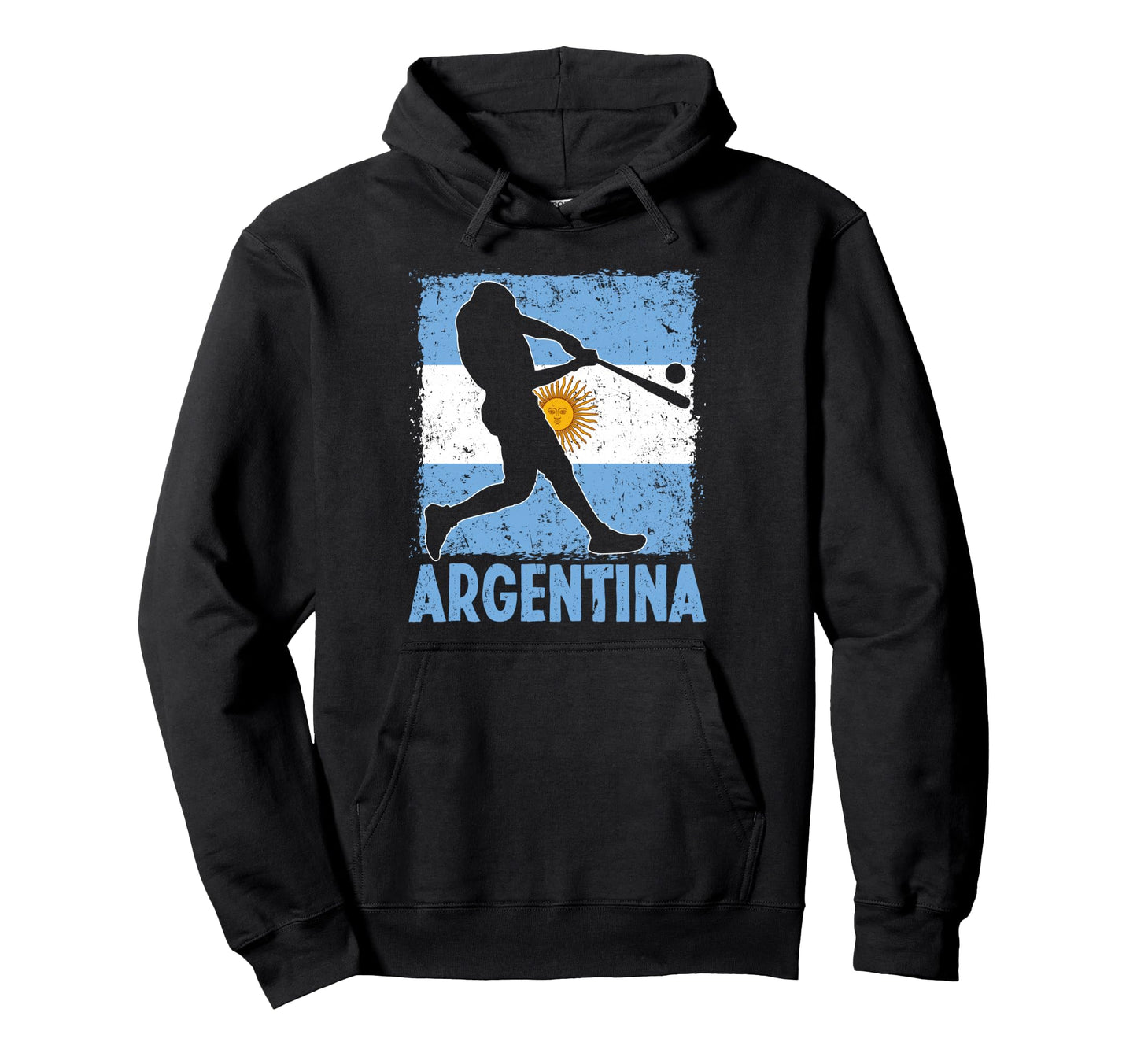 Argentinian Baseball Player Argentina Hoodie - Minimalist Print Men Women - T-Shirt, Sweatshirt, Hoodie
