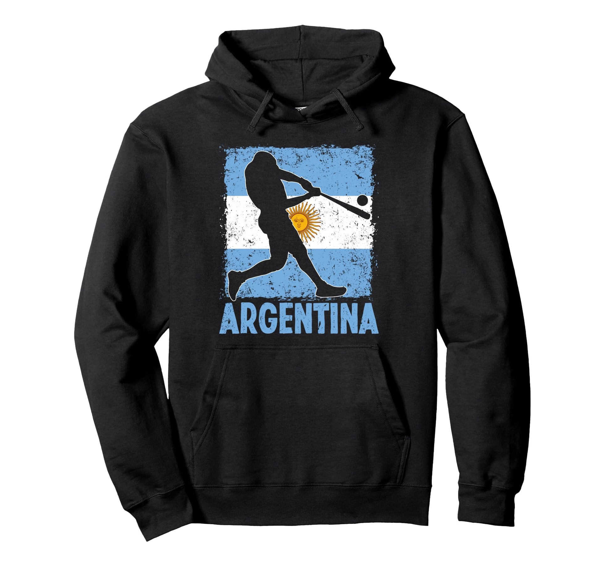 Argentinian Baseball Player Argentina Hoodie - Minimalist Print Men Women - T-Shirt, Sweatshirt, Hoodie