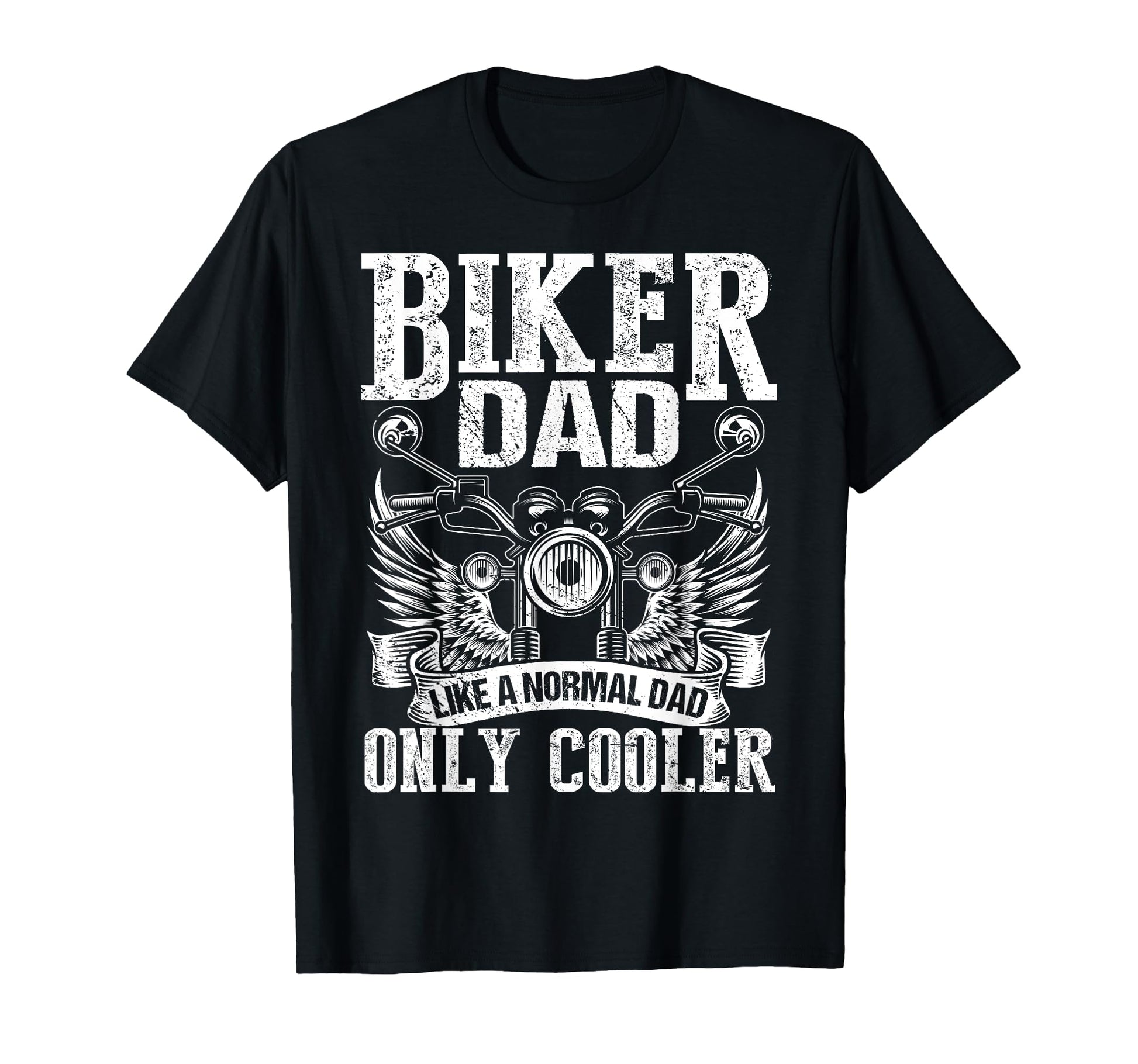 Father Rider Biker Dad Fathers Day T-Shirt - Trendy Graphic for Adults - T-Shirt, Sweatshirt, Hoodie