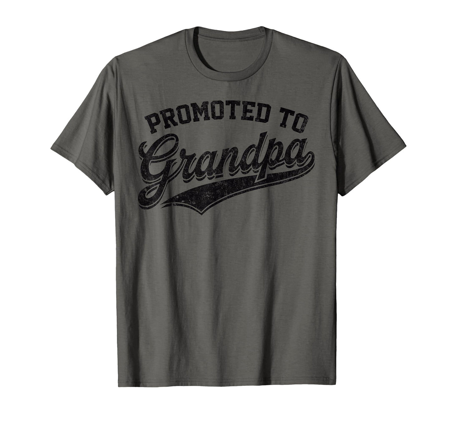Mens Promoted To Grandpa Grandparents T-Shirt - Unique Graphic Men Women - T-Shirt, Sweatshirt, Hoodie