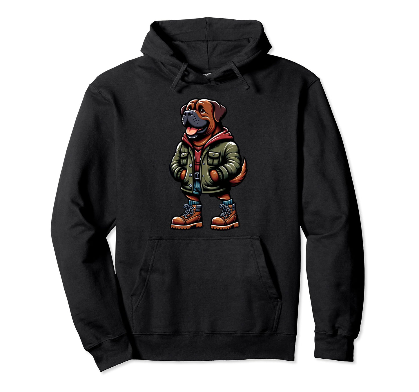 Fila Brasilleiro Dog Jacket Outfit Dog Hoodie - Custom Art Print Unisex - T-Shirt, Sweatshirt, Hoodie
