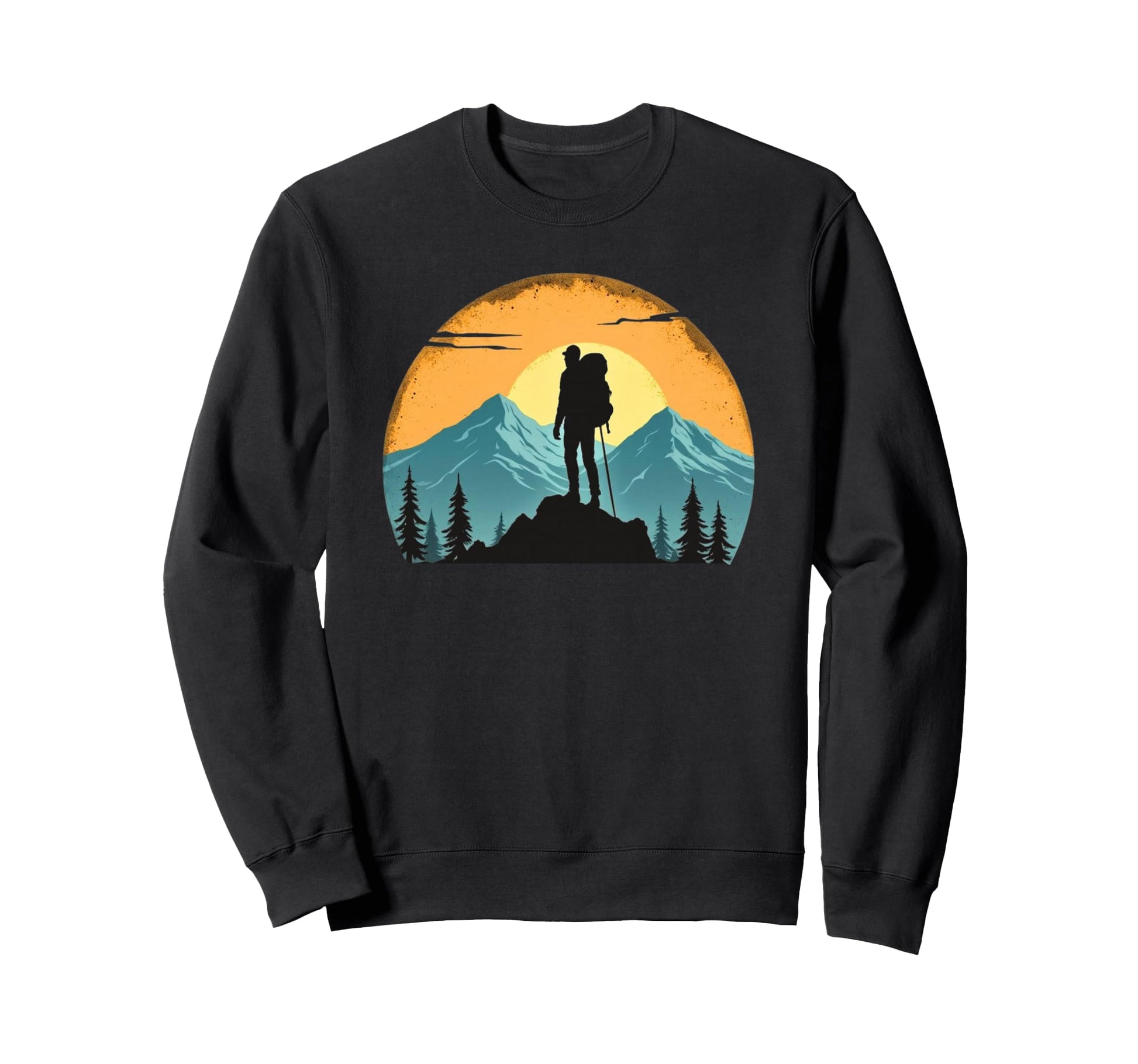 Adventure Nature Camping Mountain Sweatshirt - Trendy Graphic for Adults - T-Shirt, Sweatshirt, Hoodie