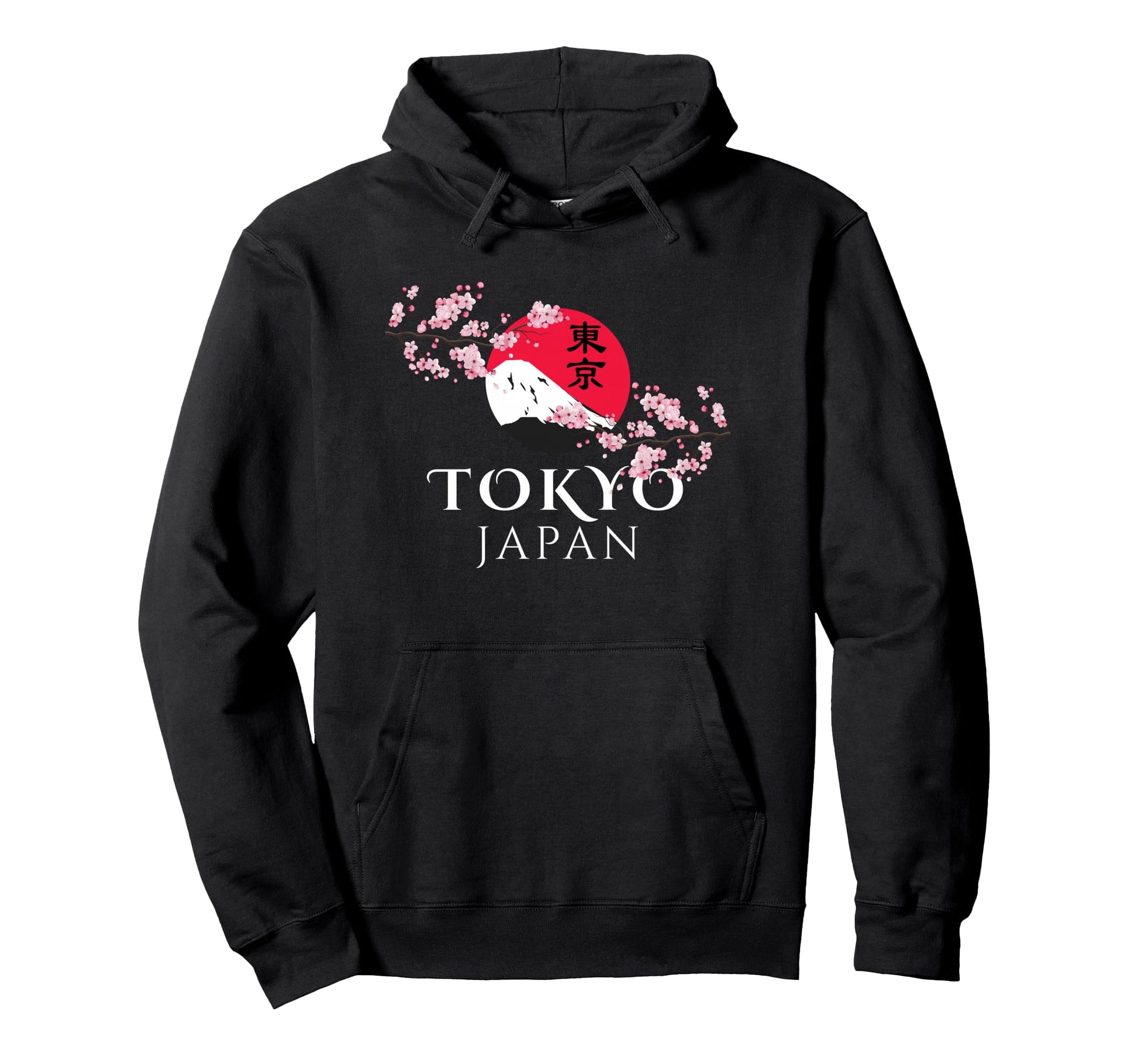 Tokyo Japan Funny Mountain Tree Lover Hoodie - Novelty Apparel Men Women - T-Shirt, Sweatshirt, Hoodie