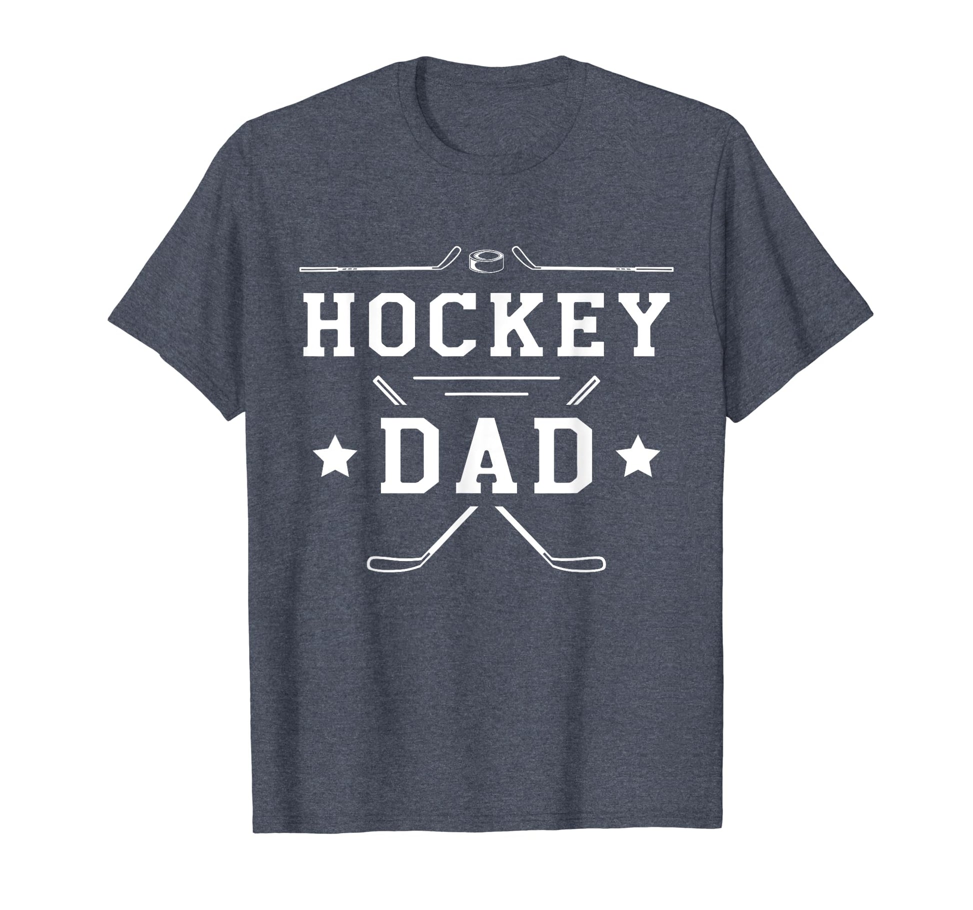 Ice Hockey Dad Player Coach Sports T-Shirt - Casual Everyday Wear Unisex - T-Shirt, Sweatshirt, Hoodie