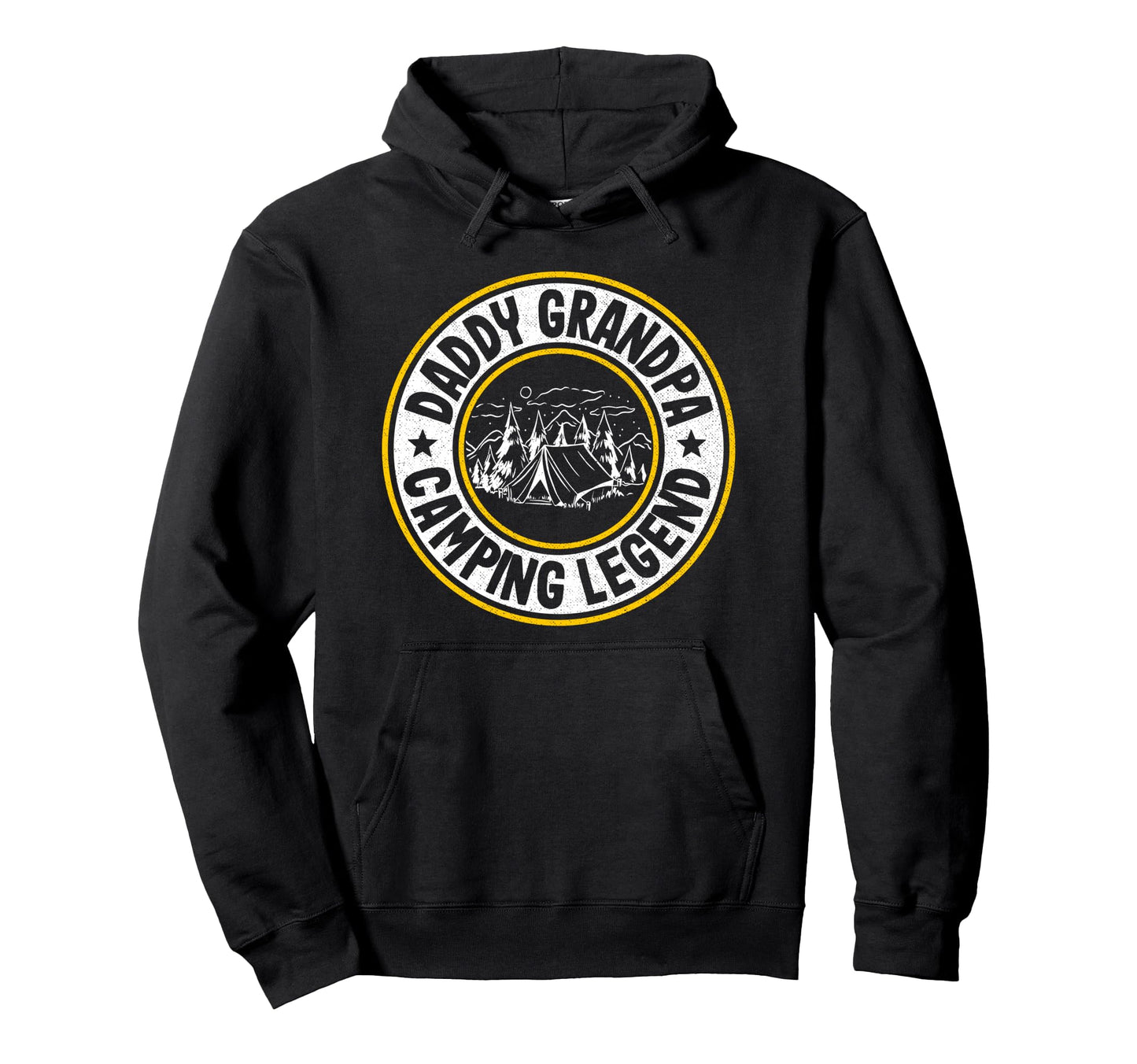 Daddy Grandpa Camping Legend Rv Camper Dad Hoodie - Novelty Apparel Unisex - T-Shirt, Sweatshirt, Hoodie