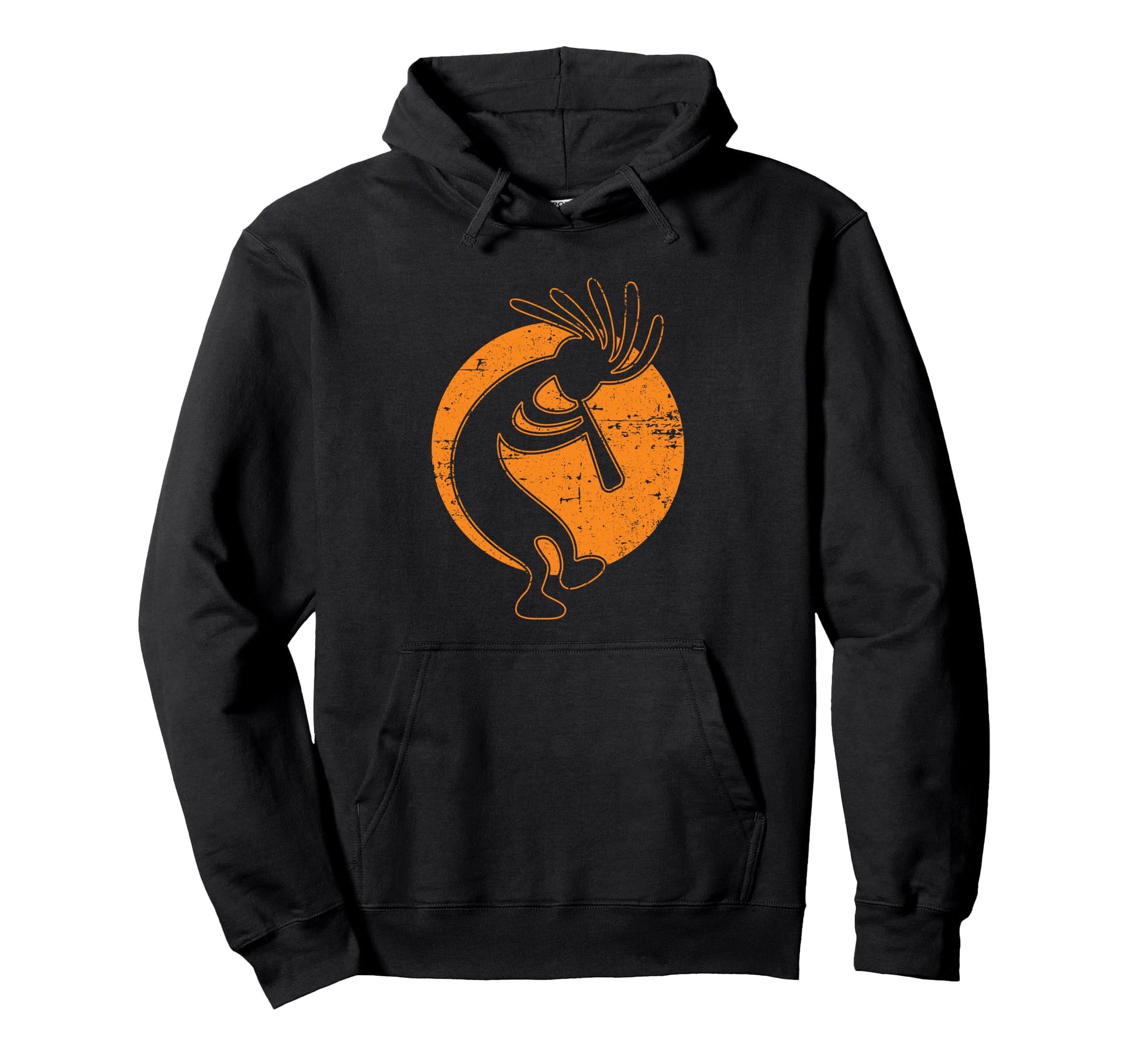 Dancing Kokopelli Positive Vibes Hoodie - Streetwear Style for Adults - T-Shirt, Sweatshirt, Hoodie