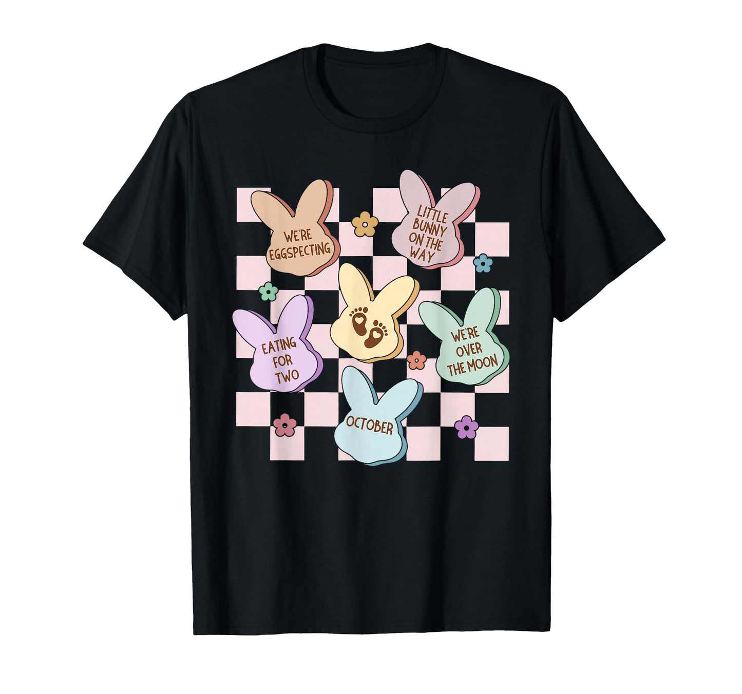 Pregnancy Announcement Bunny Egg T-Shirt - Casual Everyday Wear Unisex - T-Shirt, Sweatshirt, Hoodie