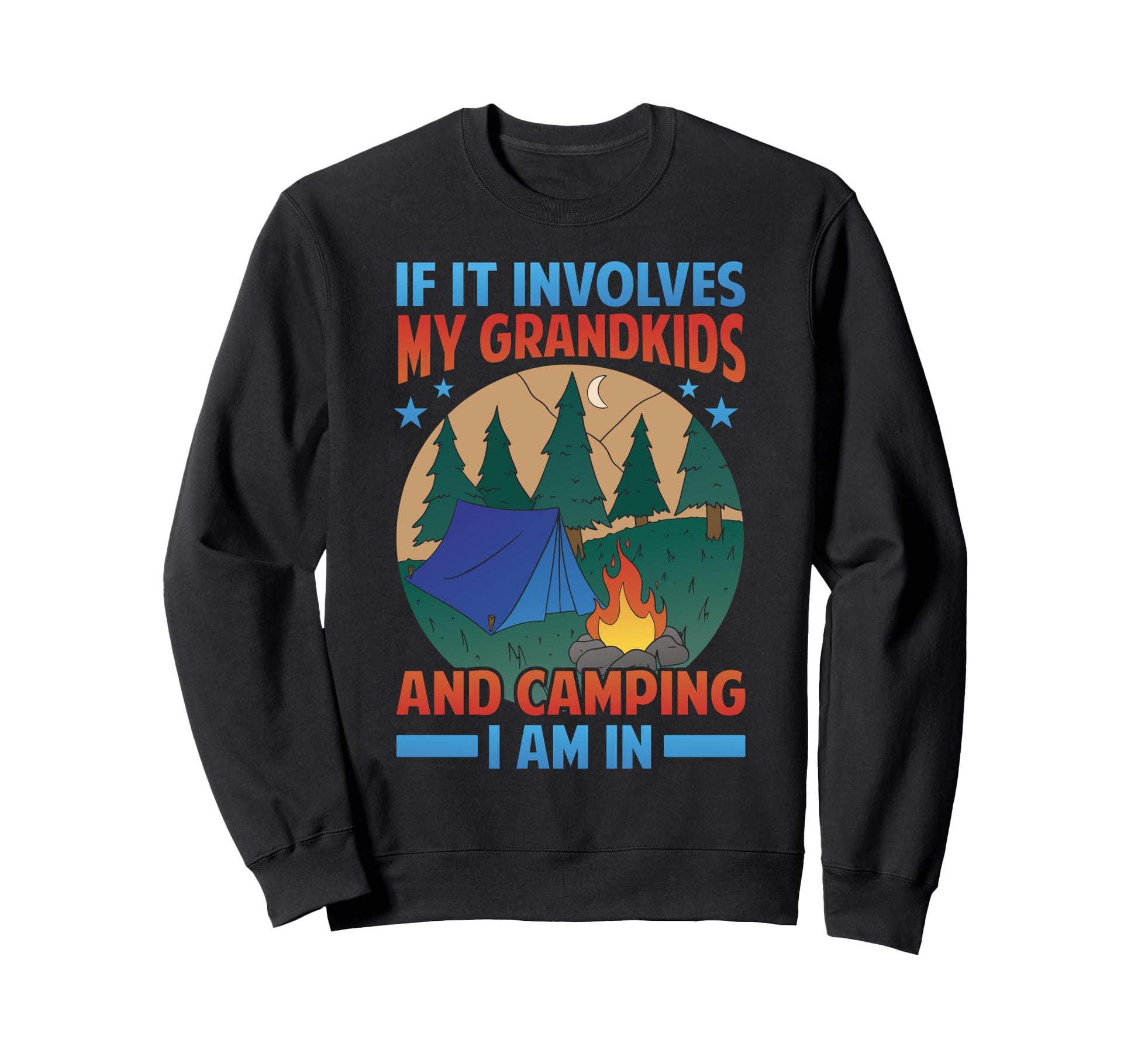 If It Involves My Grandkids And Sweatshirt - Minimalist Print Unisex - T-Shirt, Sweatshirt, Hoodie