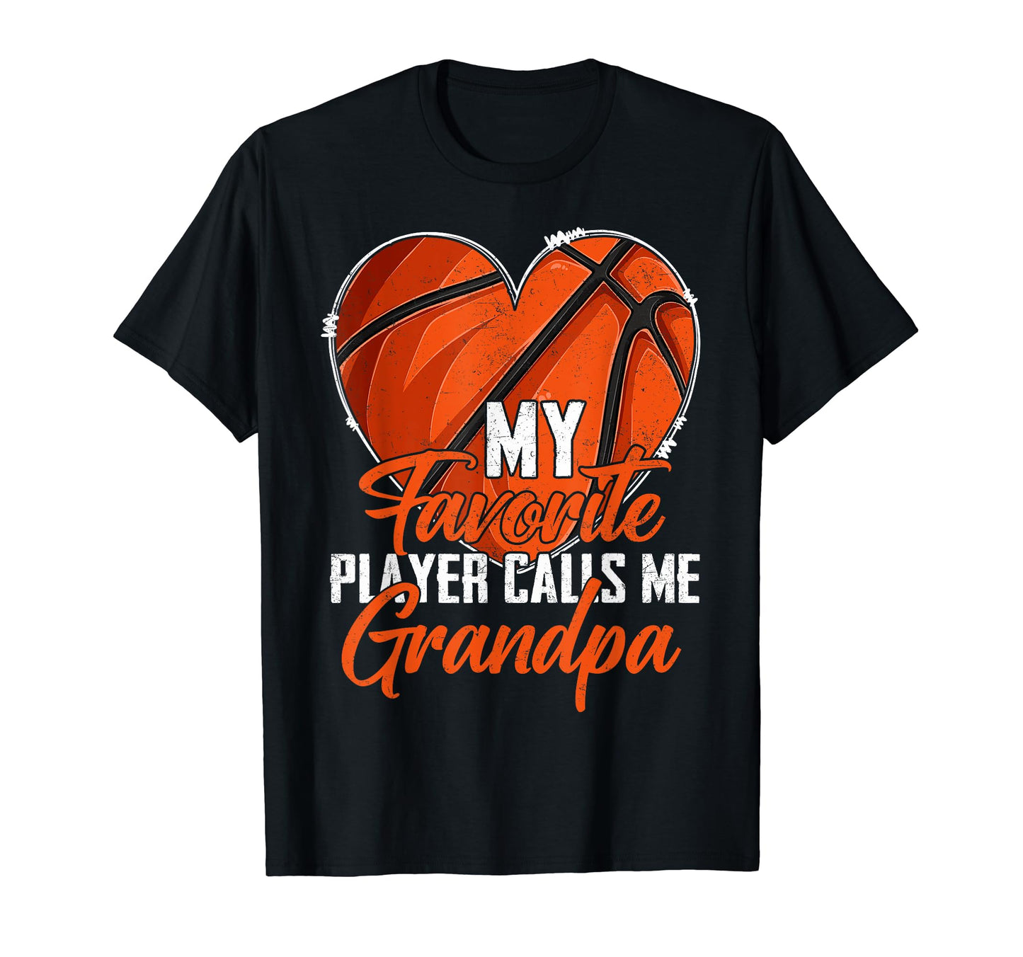 My Favorite Player Calls Me Grandpa T-Shirt - Trendy Graphic for Adults - T-Shirt, Sweatshirt, Hoodie