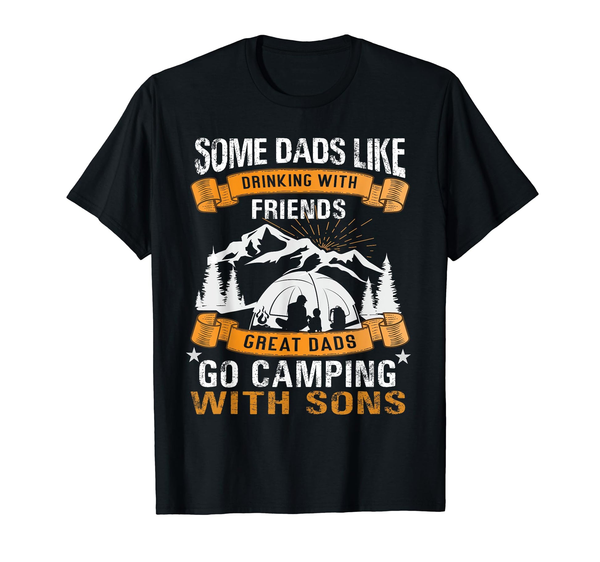 Some Dads Like Drinking Friends Dads T-Shirt - Graphic Print for Adults - T-Shirt, Sweatshirt, Hoodie