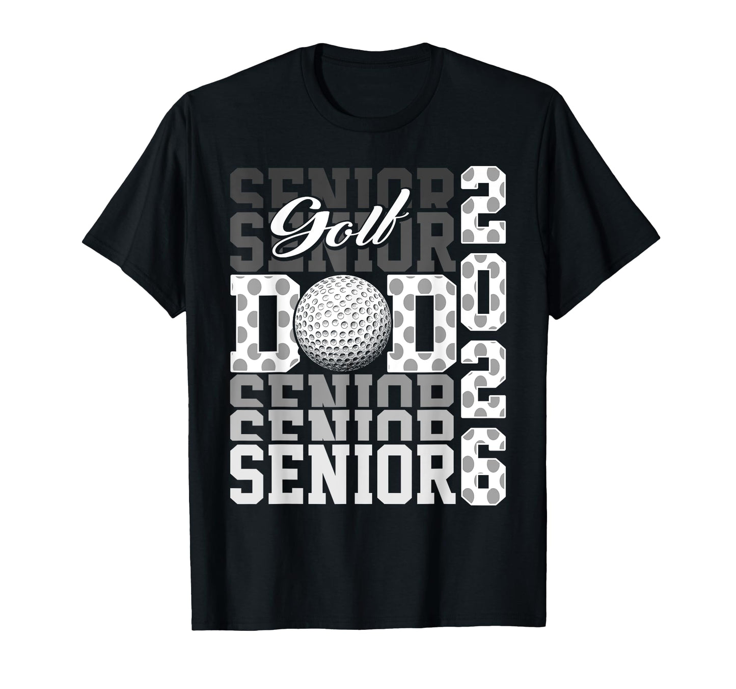 2026 Golf Senior Dad Graduation Gifts T-Shirt - Minimalist Print Unisex - T-Shirt, Sweatshirt, Hoodie