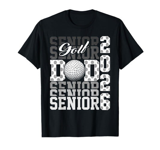 2026 Golf Senior Dad Graduation Gifts T-Shirt - Minimalist Print Unisex - T-Shirt, Sweatshirt, Hoodie