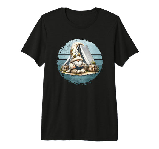 Camping Dad Gnome And Love Reading T-Shirt - Aesthetic Graphic Men Women - T-Shirt, Sweatshirt, Hoodie