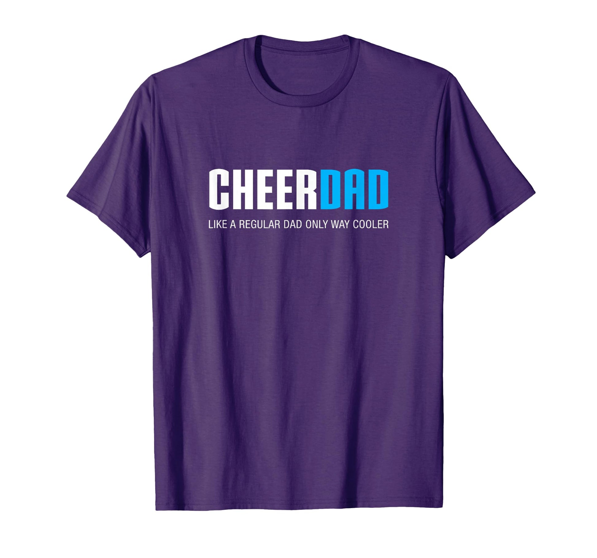 Cheer Dad Funny Fathers Day Gift T-Shirt - Minimalist Print for Adults - T-Shirt, Sweatshirt, Hoodie