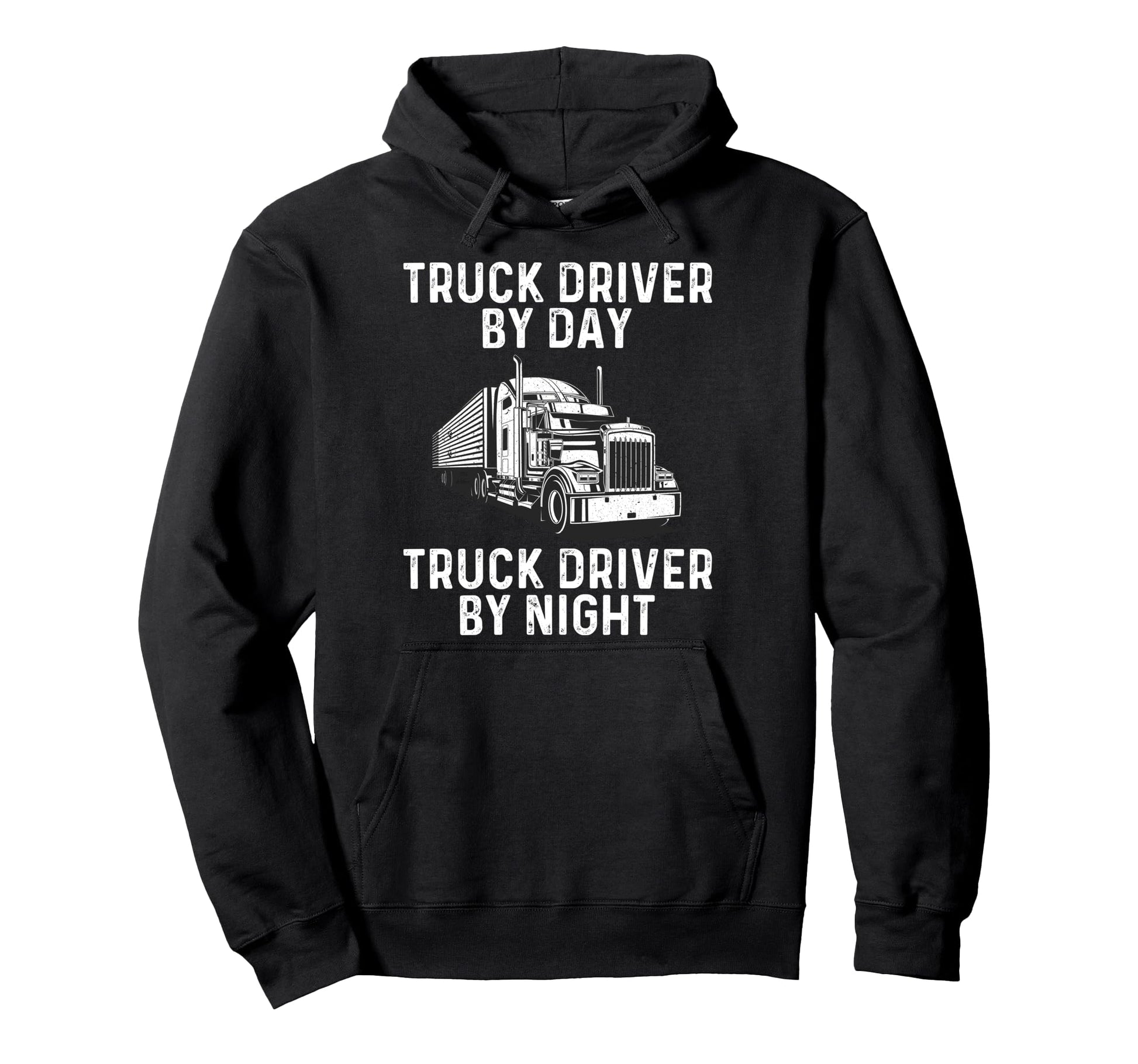 Best Truck Driver Art Dad Trucking Hoodie - Aesthetic Graphic Men Women - T-Shirt, Sweatshirt, Hoodie