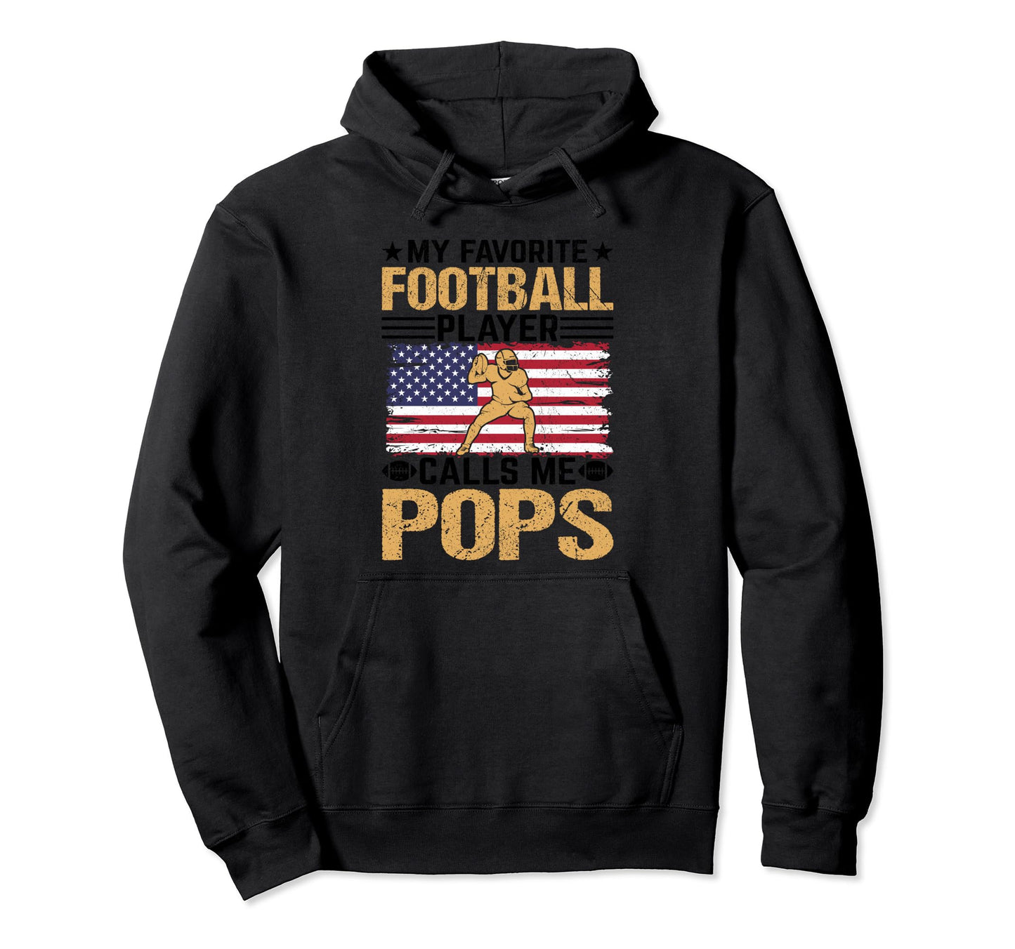 My Favorite Football Player Calls Me Hoodie - Fun Novelty Design Unisex - T-Shirt, Sweatshirt, Hoodie