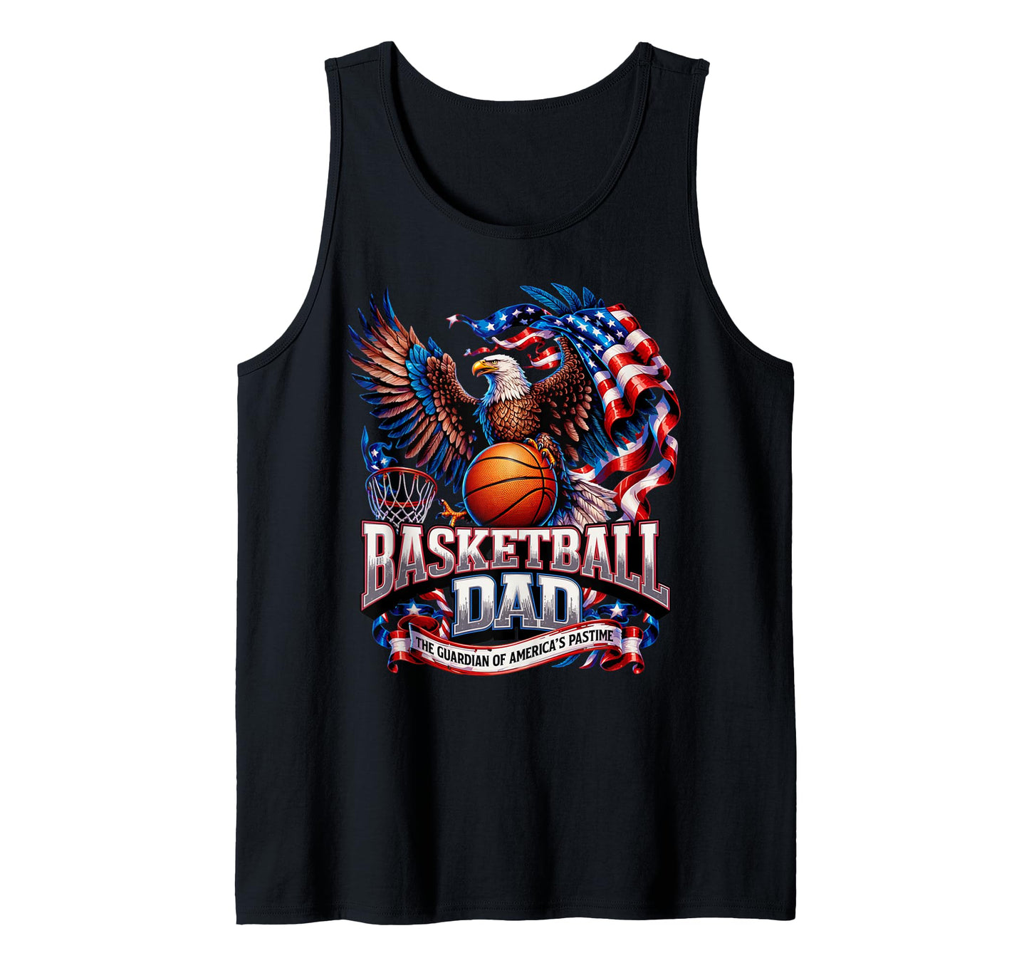 Basketball Papa Guardian Americas Pastime T-Shirt - Novelty Apparel Unisex - T-Shirt, Sweatshirt, Hoodie