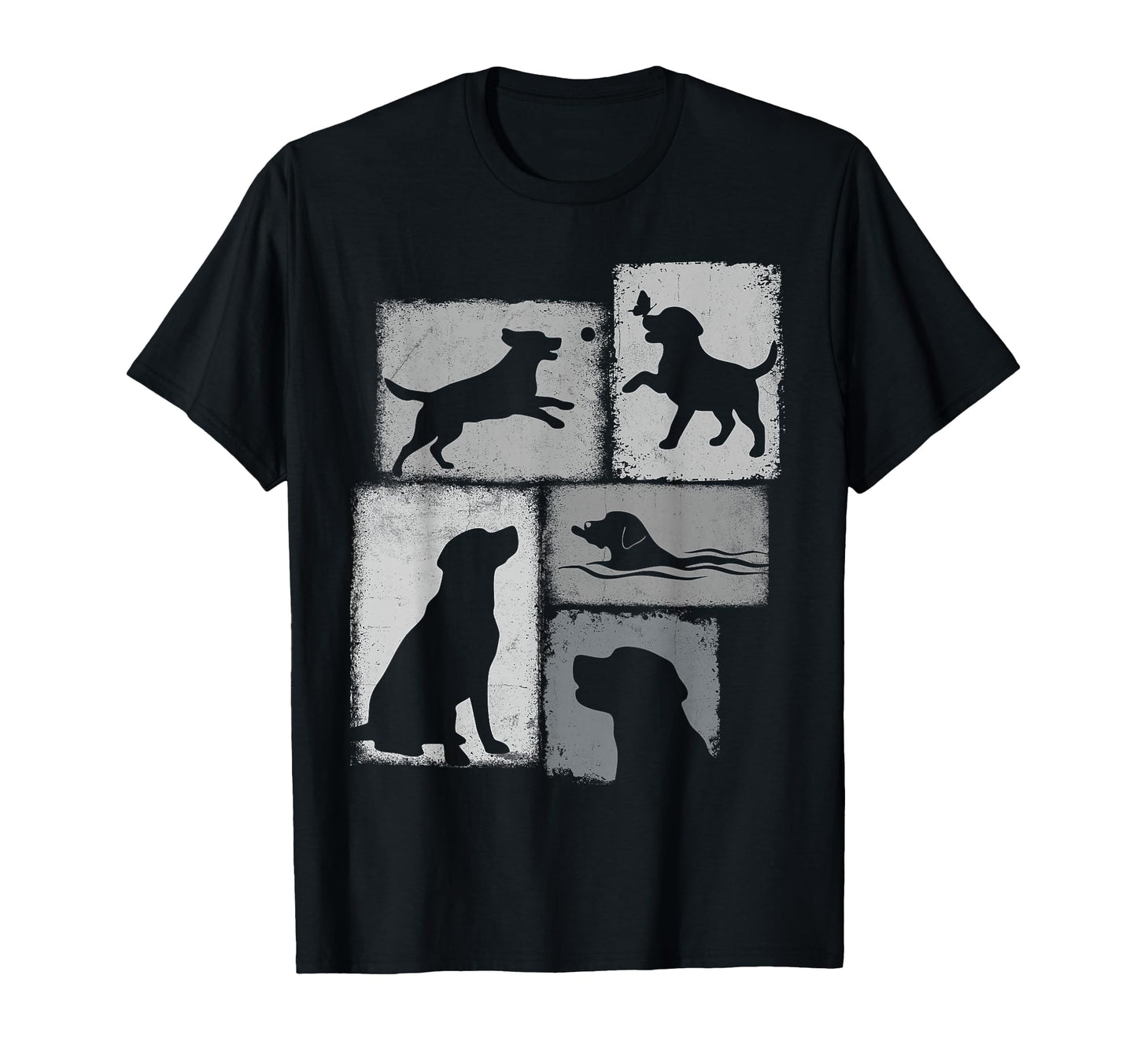 Labrador Collage Retriever Lab Dad Mom T-Shirt - Fun Novelty Design Unisex - T-Shirt, Sweatshirt, Hoodie