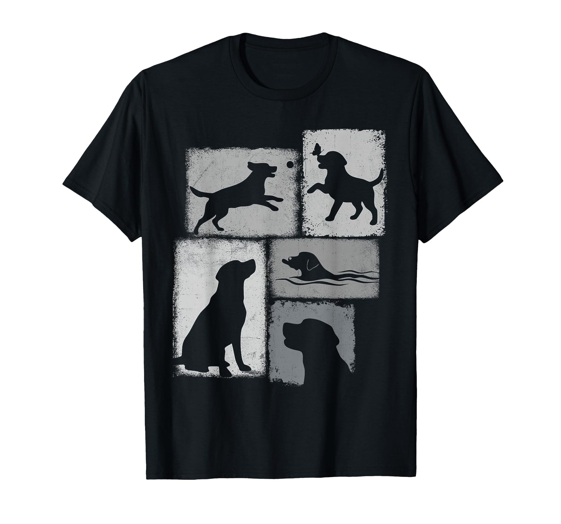 Labrador Collage Retriever Lab Dad Mom T-Shirt - Fun Novelty Design Unisex - T-Shirt, Sweatshirt, Hoodie