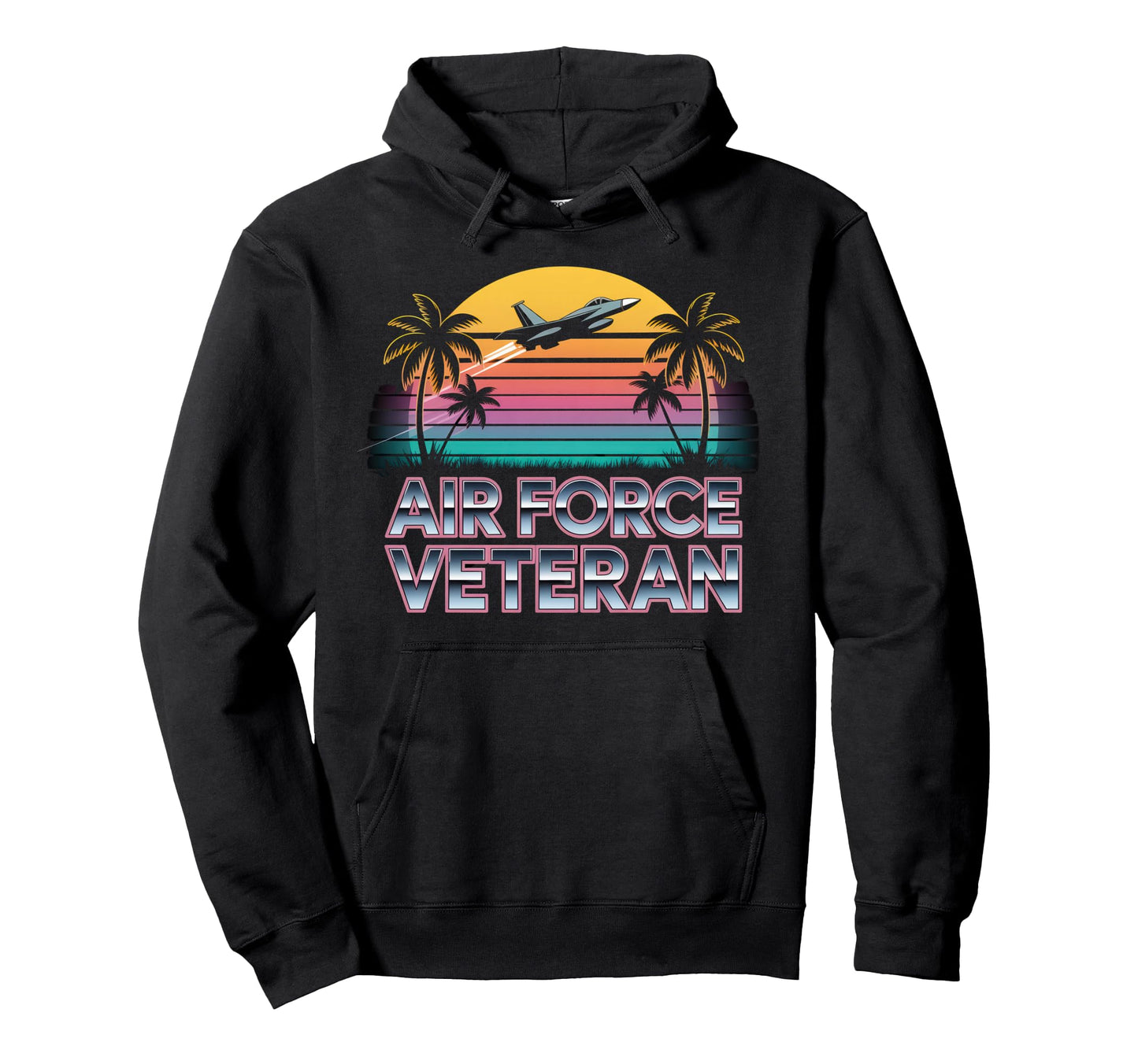 Air Force Veteran Us American Flag Dad Hoodie - Graphic Print Men Women - T-Shirt, Sweatshirt, Hoodie