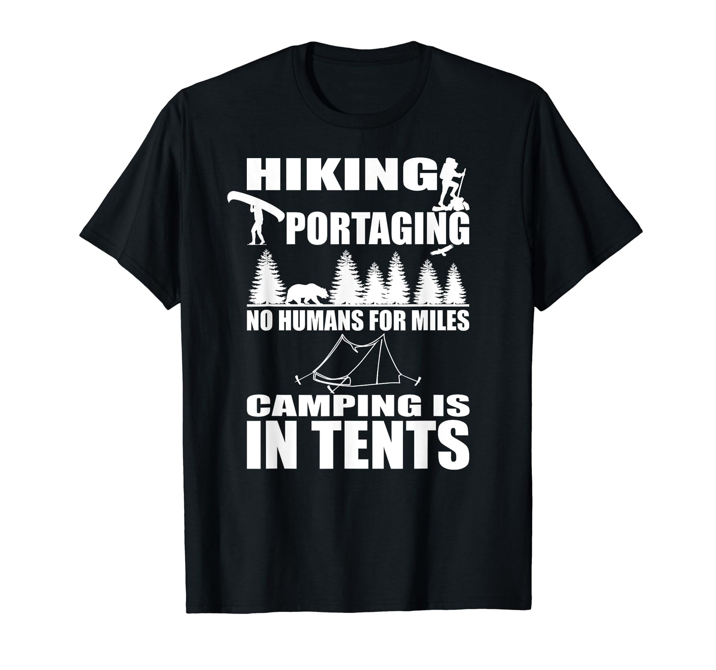 Camping Is Tents Funny Dad Joke Bad Pun T-Shirt - Custom Art Print Unisex - T-Shirt, Sweatshirt, Hoodie