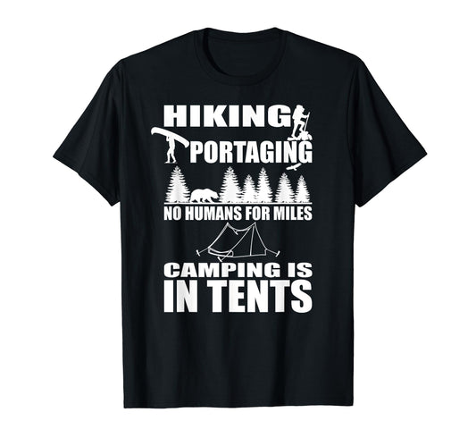 Camping Is Tents Funny Dad Joke Bad Pun T-Shirt - Custom Art Print Unisex - T-Shirt, Sweatshirt, Hoodie