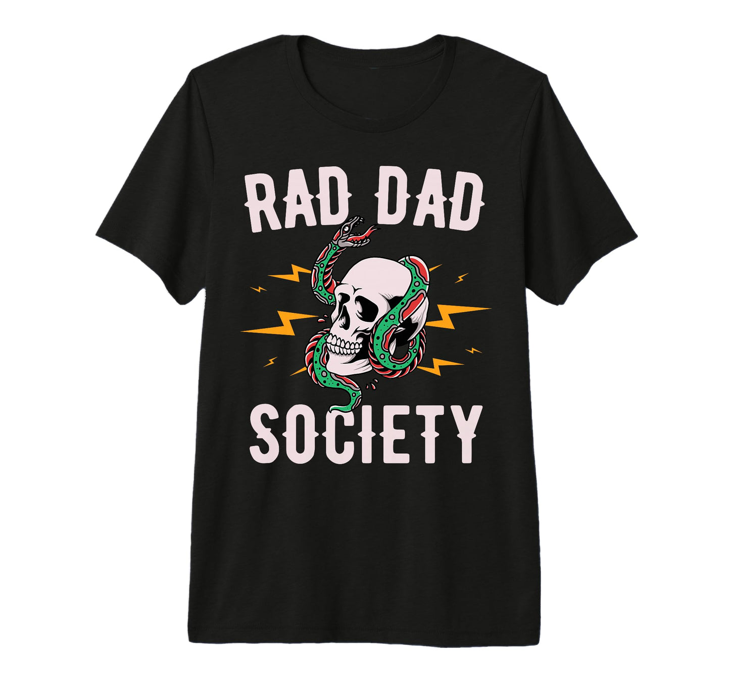 Rad Dad Society Fathers Day Husband T-Shirt - Streetwear Style Men Women - T-Shirt, Sweatshirt, Hoodie