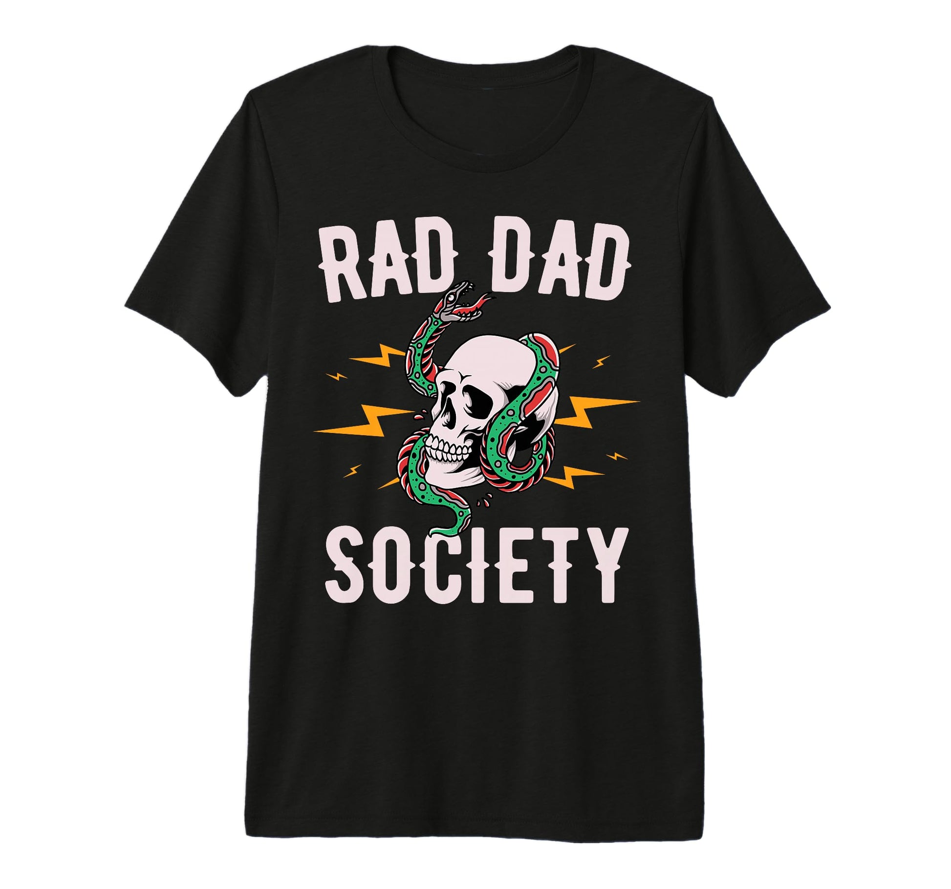 Rad Dad Society Fathers Day Husband T-Shirt - Streetwear Style Men Women - T-Shirt, Sweatshirt, Hoodie
