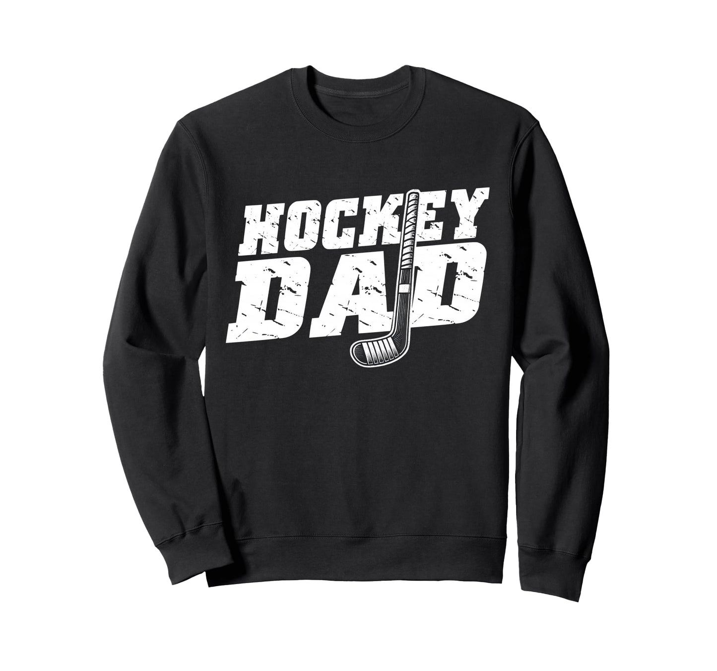 Hockey Dad Fathers Day Papa Funny Sweatshirt - Streetwear Style Unisex - T-Shirt, Sweatshirt, Hoodie